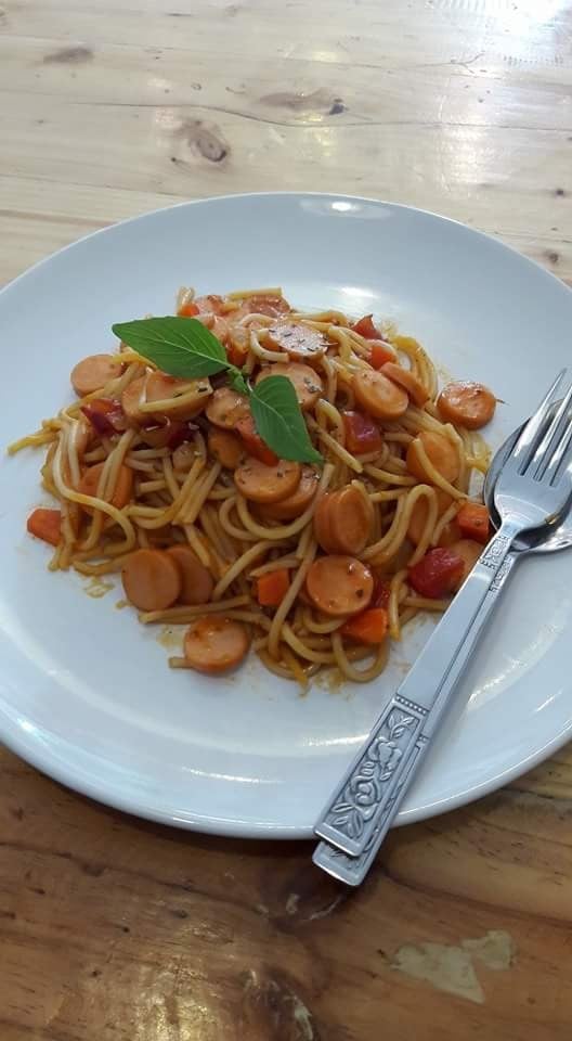 สปาเก็ตตี้ซอสมะเขือเทศ