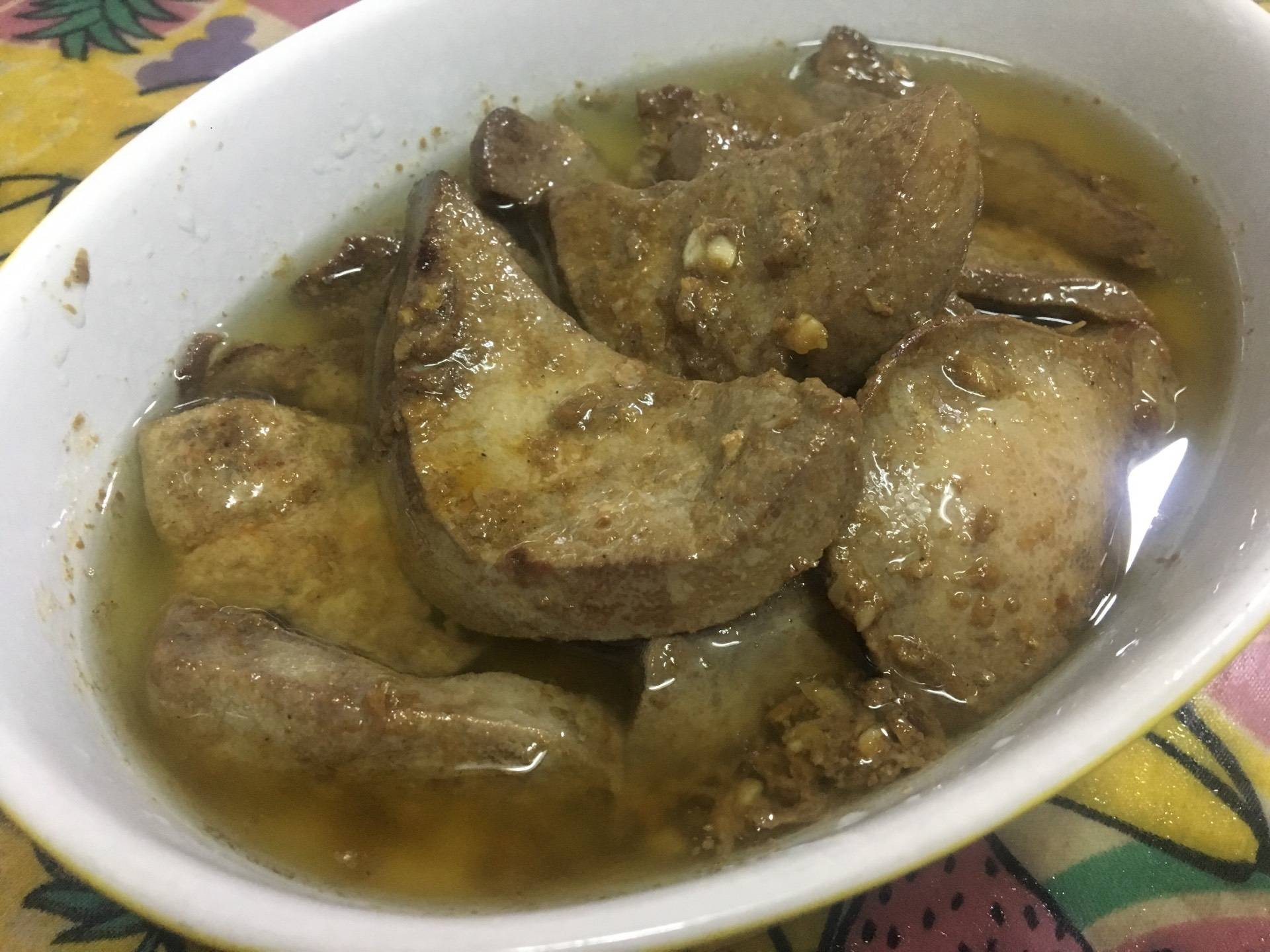 ตับอบกระเทียมพริกไท