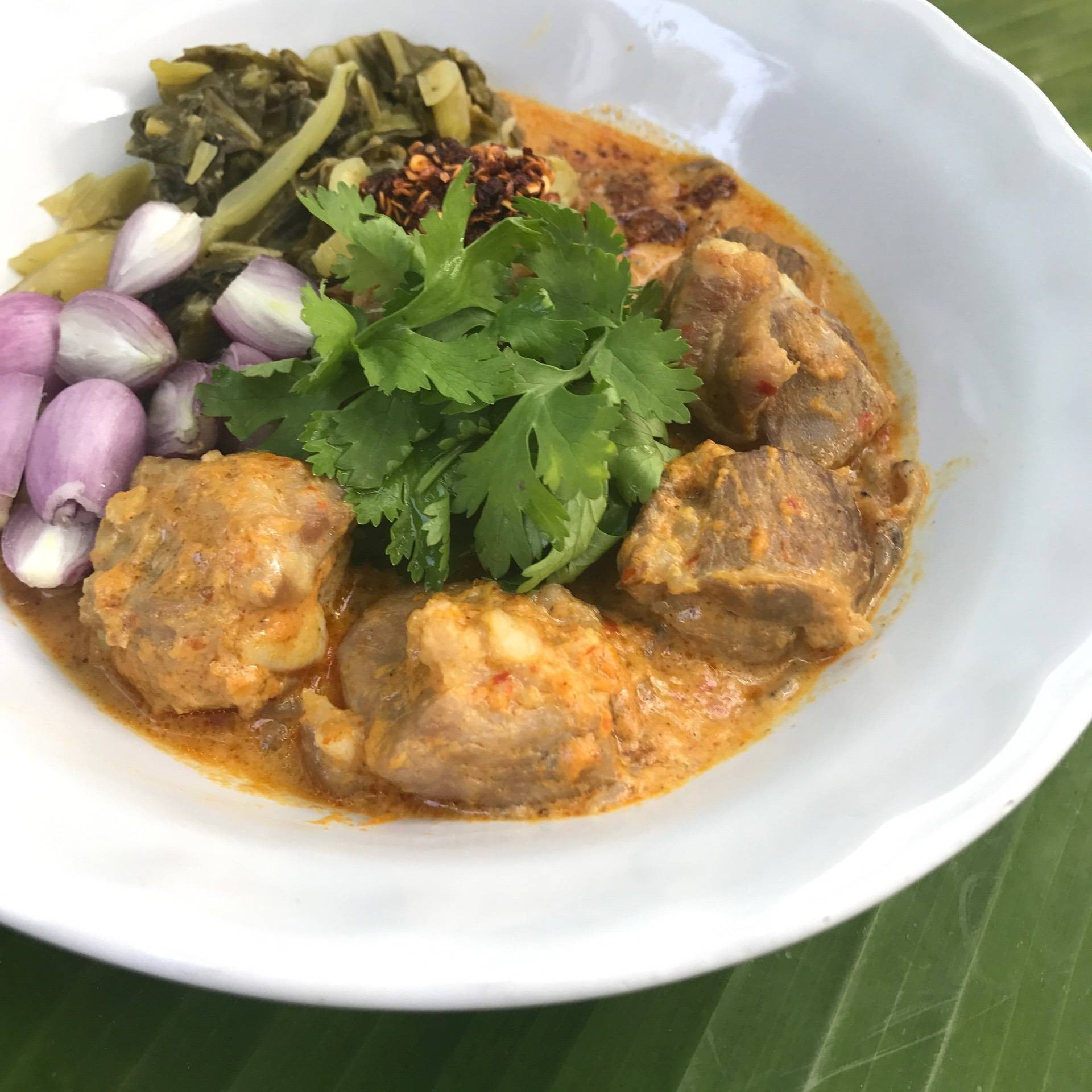 ข้าวซอยกระดูกอ่อน/อกไก่ (ในหมัอหุงข้าว) 🐔🍲