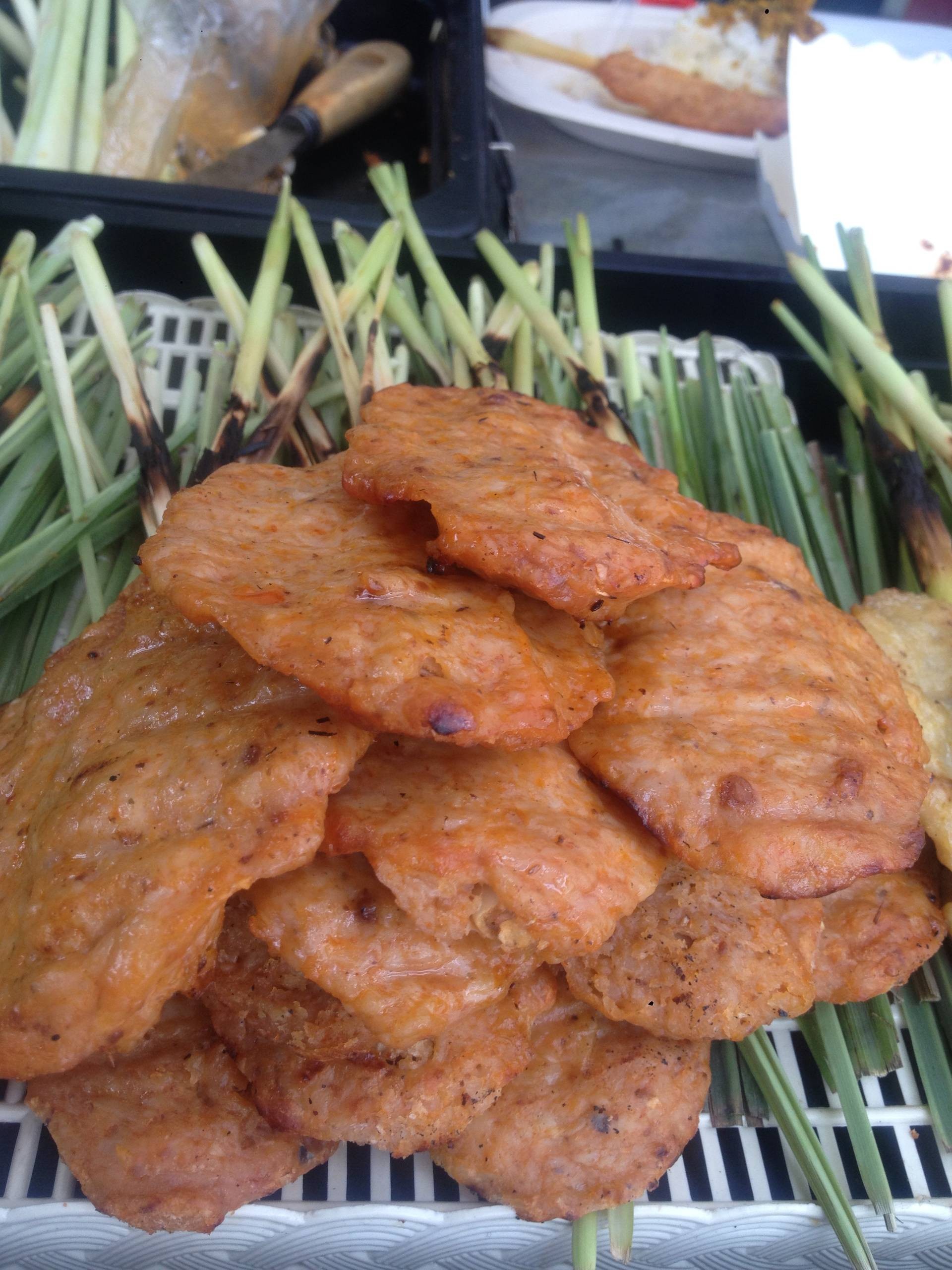 ไก่พันตะไคร้ย่าง