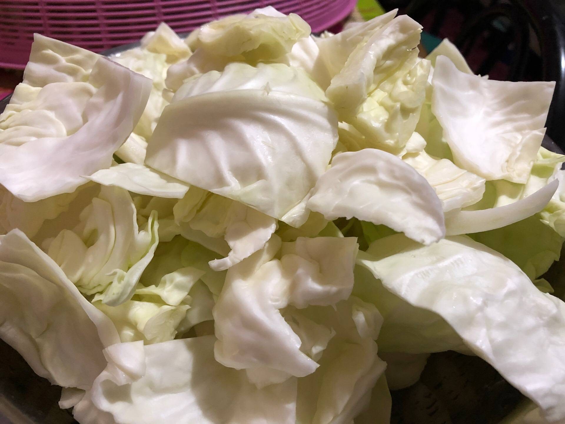 กะหล่ำปลีผัดน้ำปลา