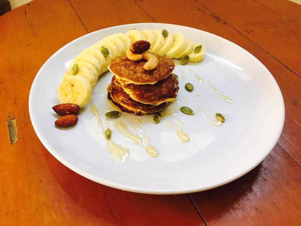 แพนเค้กข้าวโอ๊ต