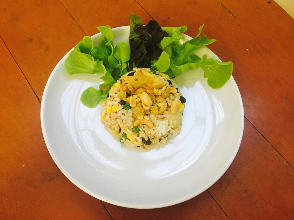 ข้าวผัดธัญพืช