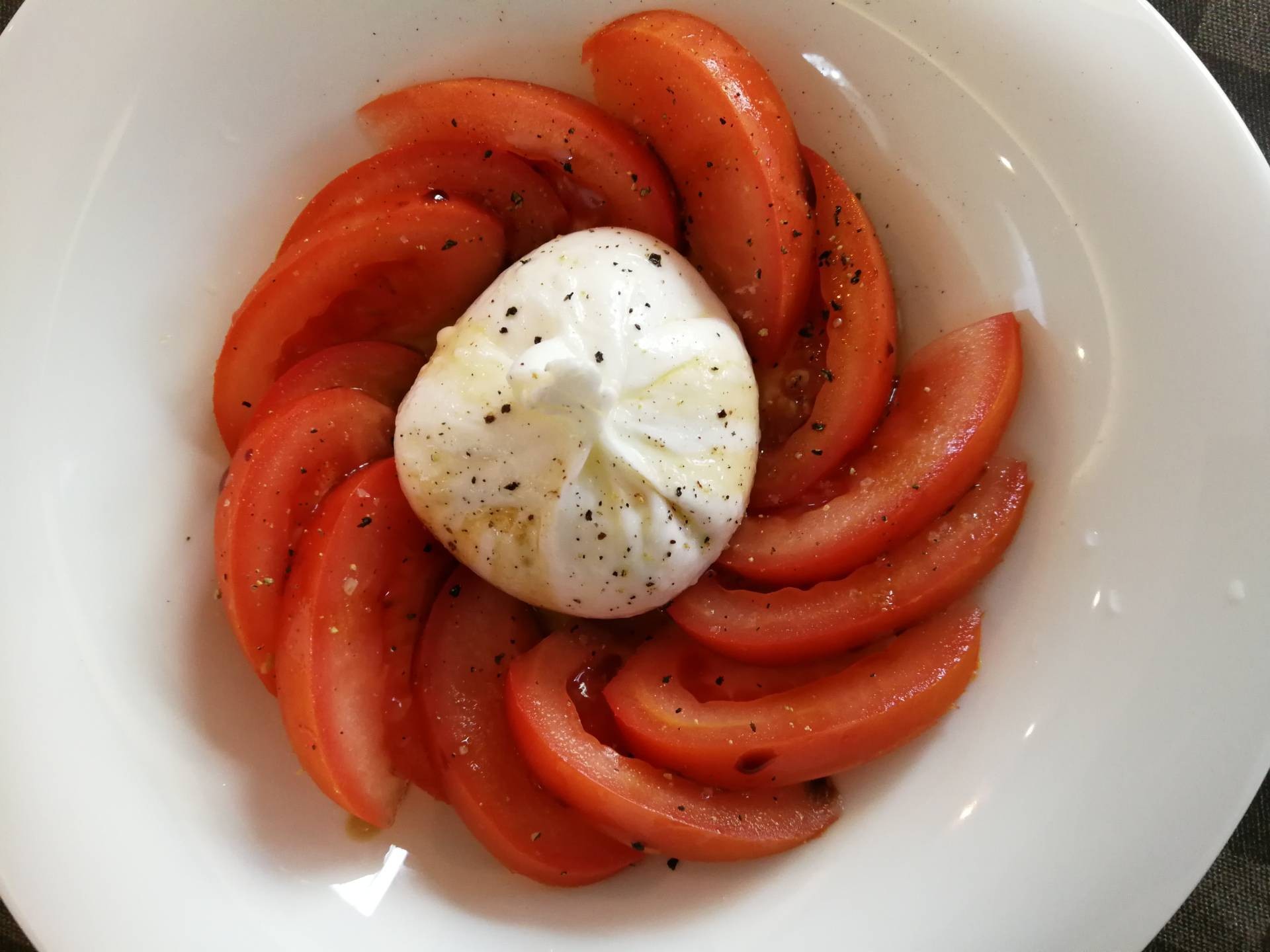 Burrata Caprese Salad
