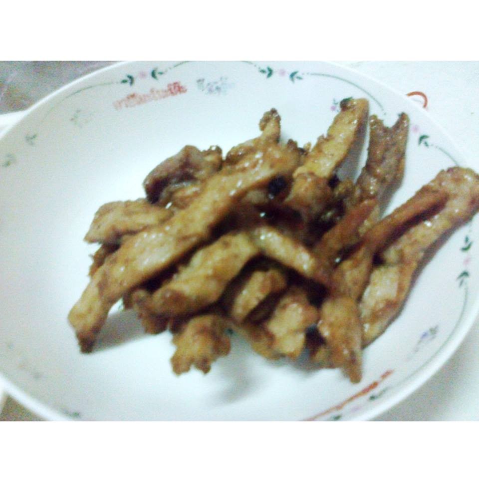 หมูทอด