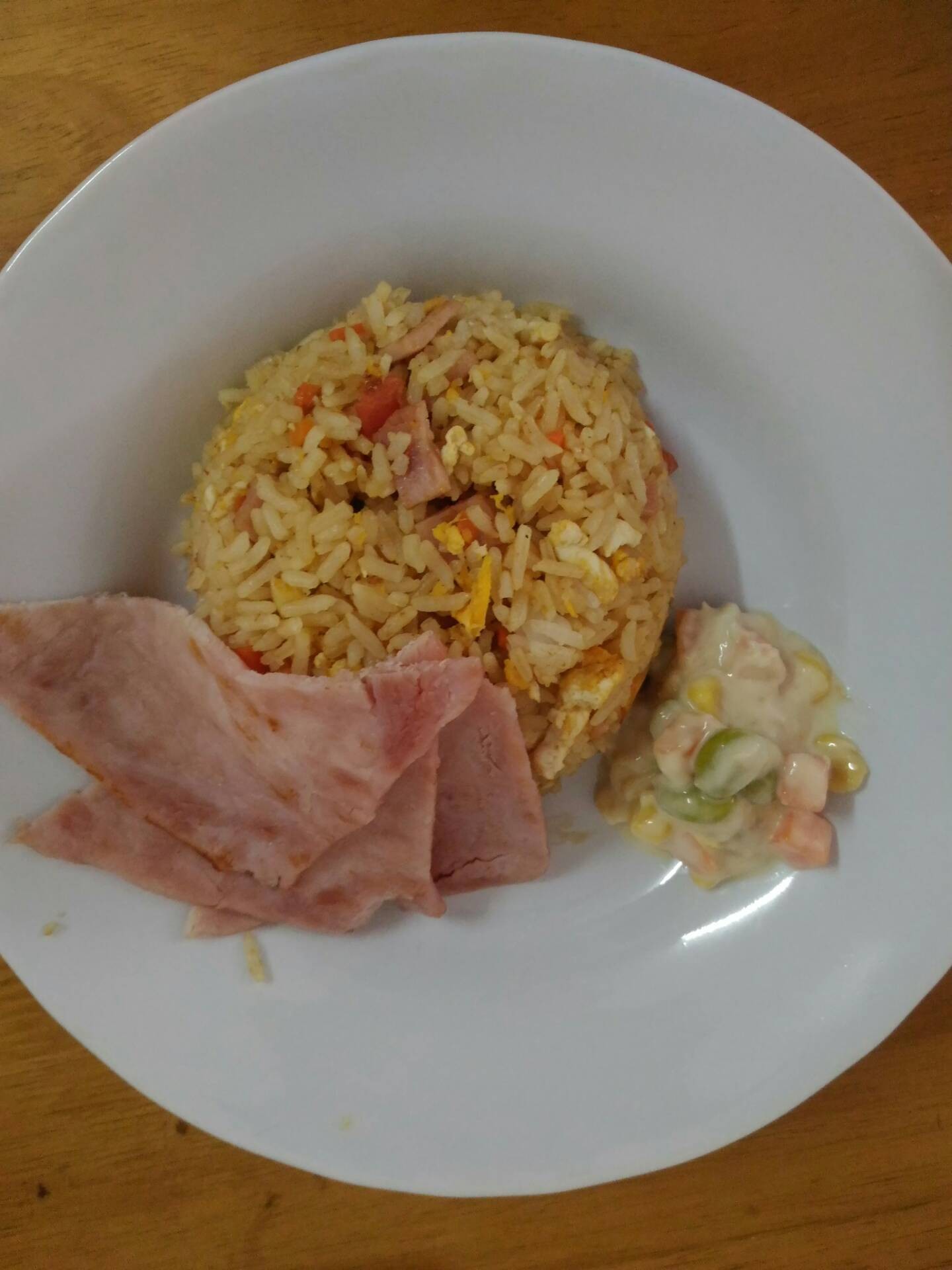 ข้าวผัดแฮม