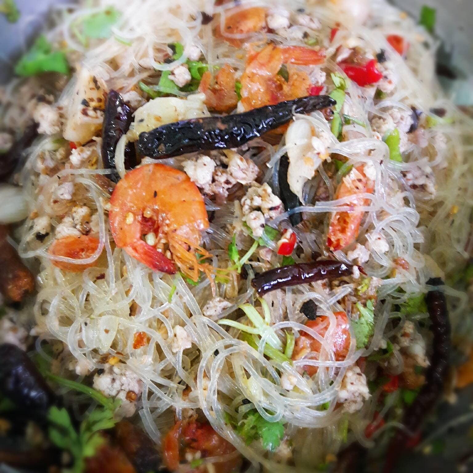 ยำวุ้นเส้นโบราณ