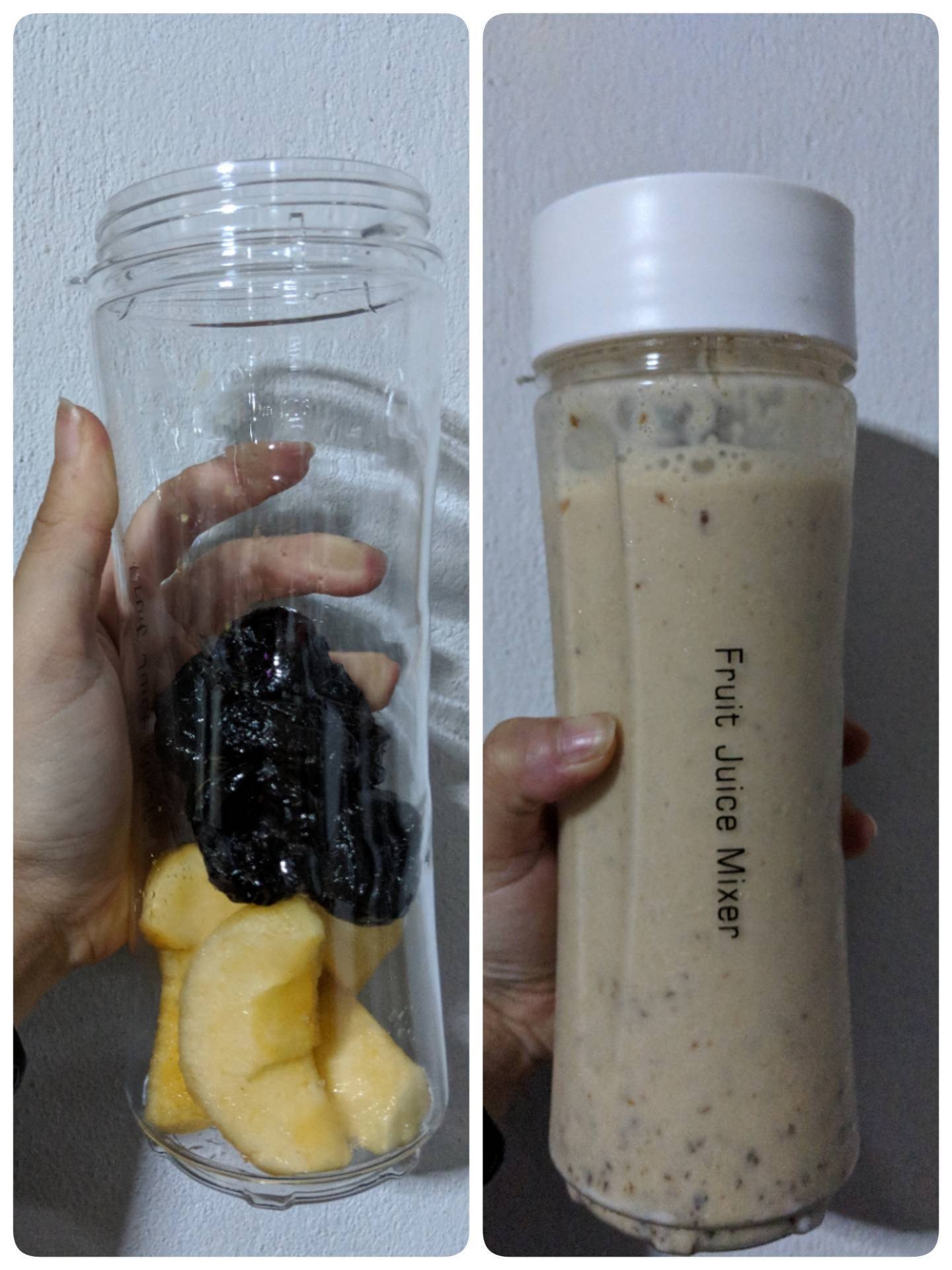 สูตร Prunes Smoothie พร้อมวิธีทำโดย NanniNande Wongnai Cooking