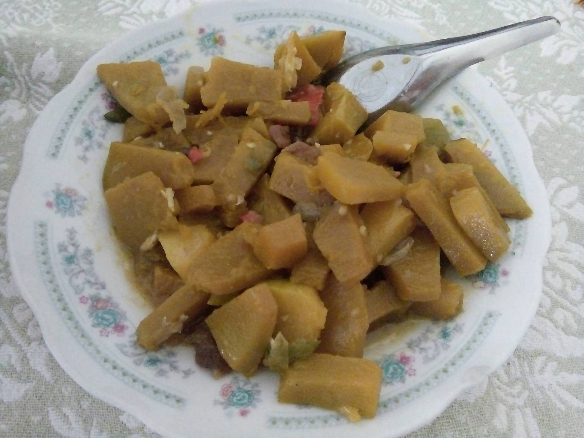 ผัดฟักทองลองลิ้มรส