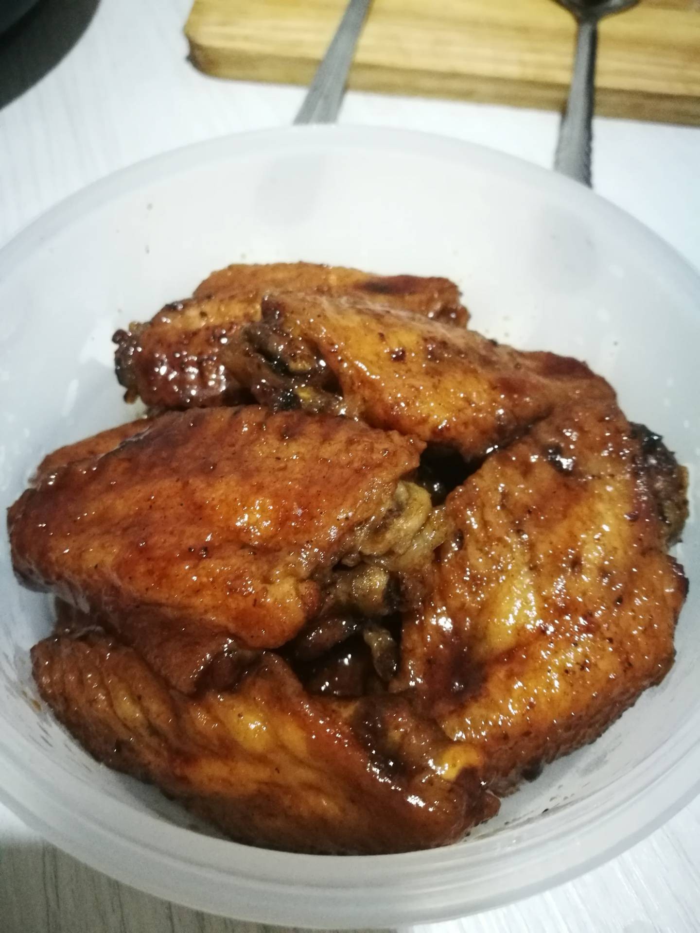 ปีกไก่อบโค้ก