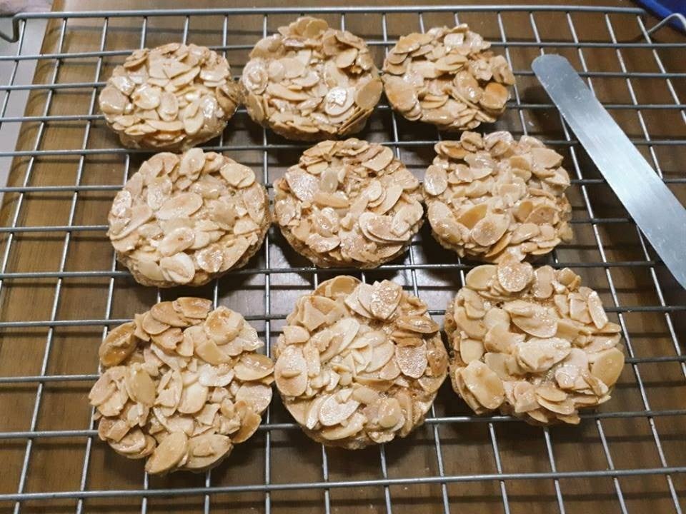 คุ้กกี้อัลมอนด์ไร้แป้ง