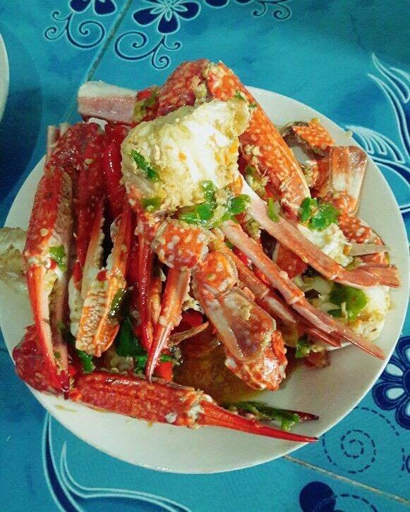 ผัดกระเพราปูม้า