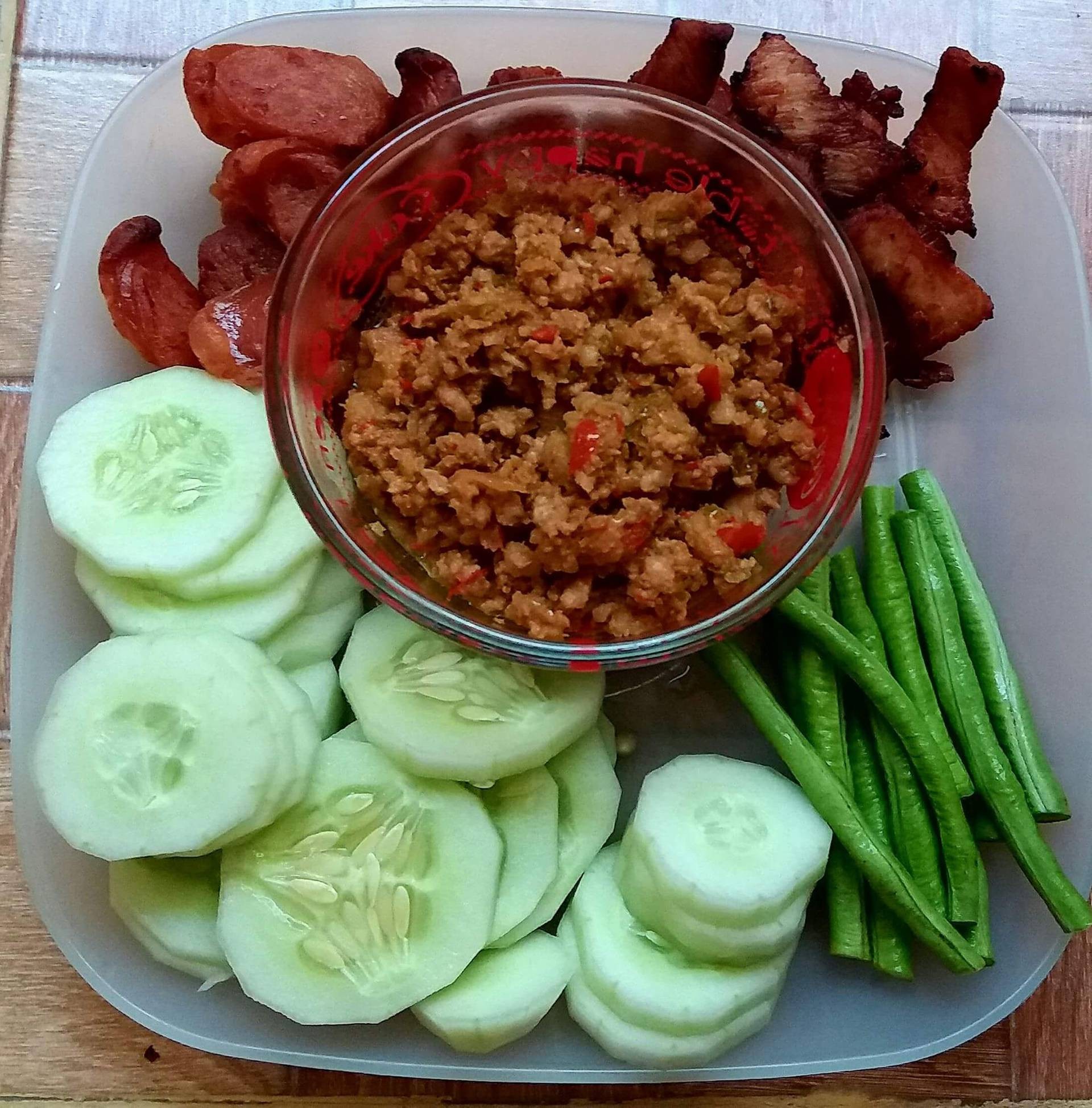 น้ำพริกหมูสับมะขามสด