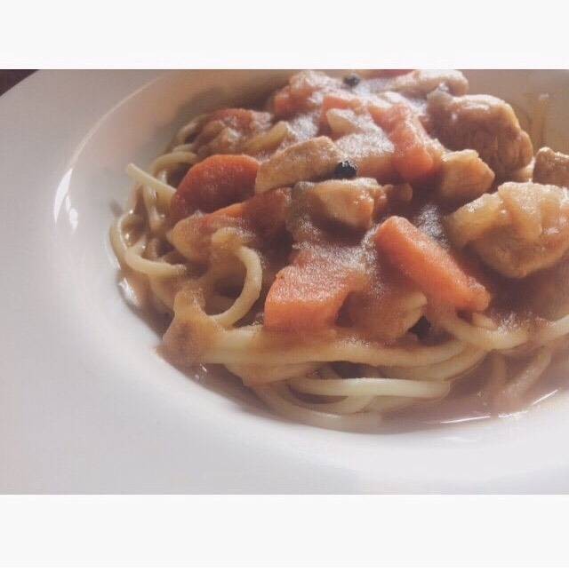 chicken stew with pasta 