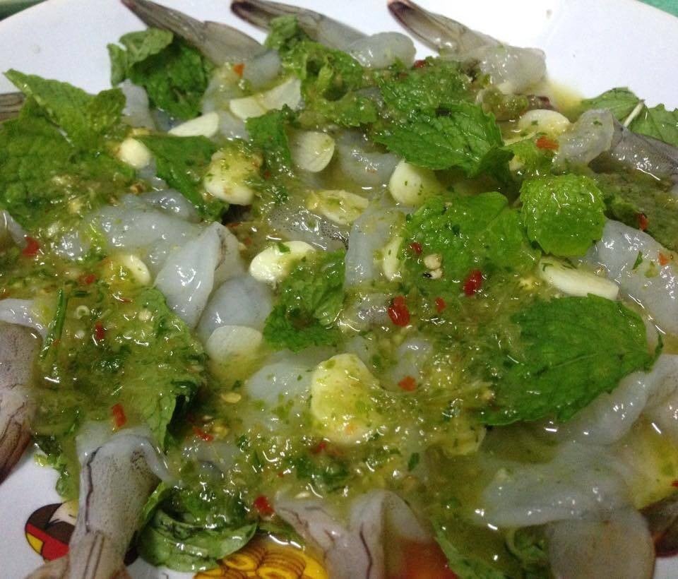 กุ้งแช่น้ำปลา