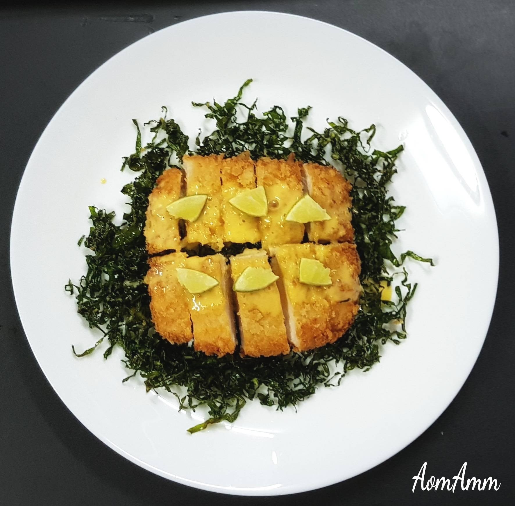 ไก่ทอดซอสมะนาว 🐔