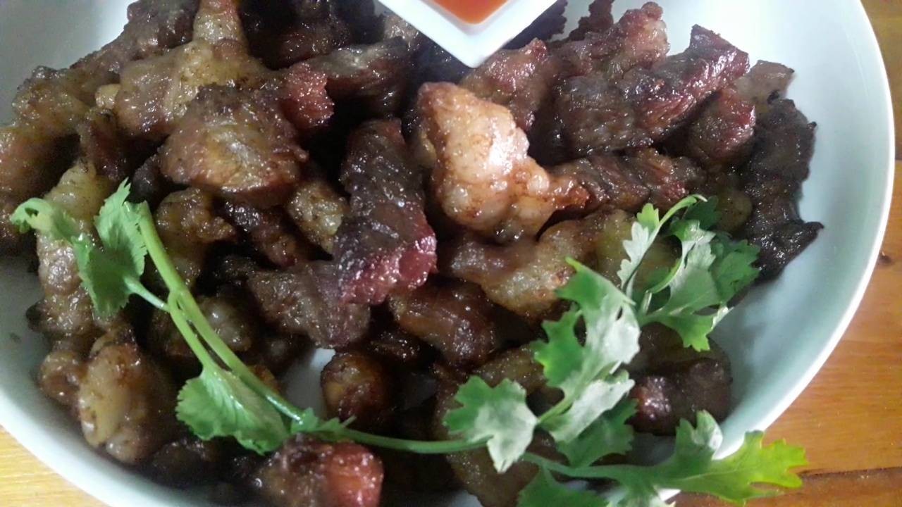 เนื้อน้ำปลาทอด