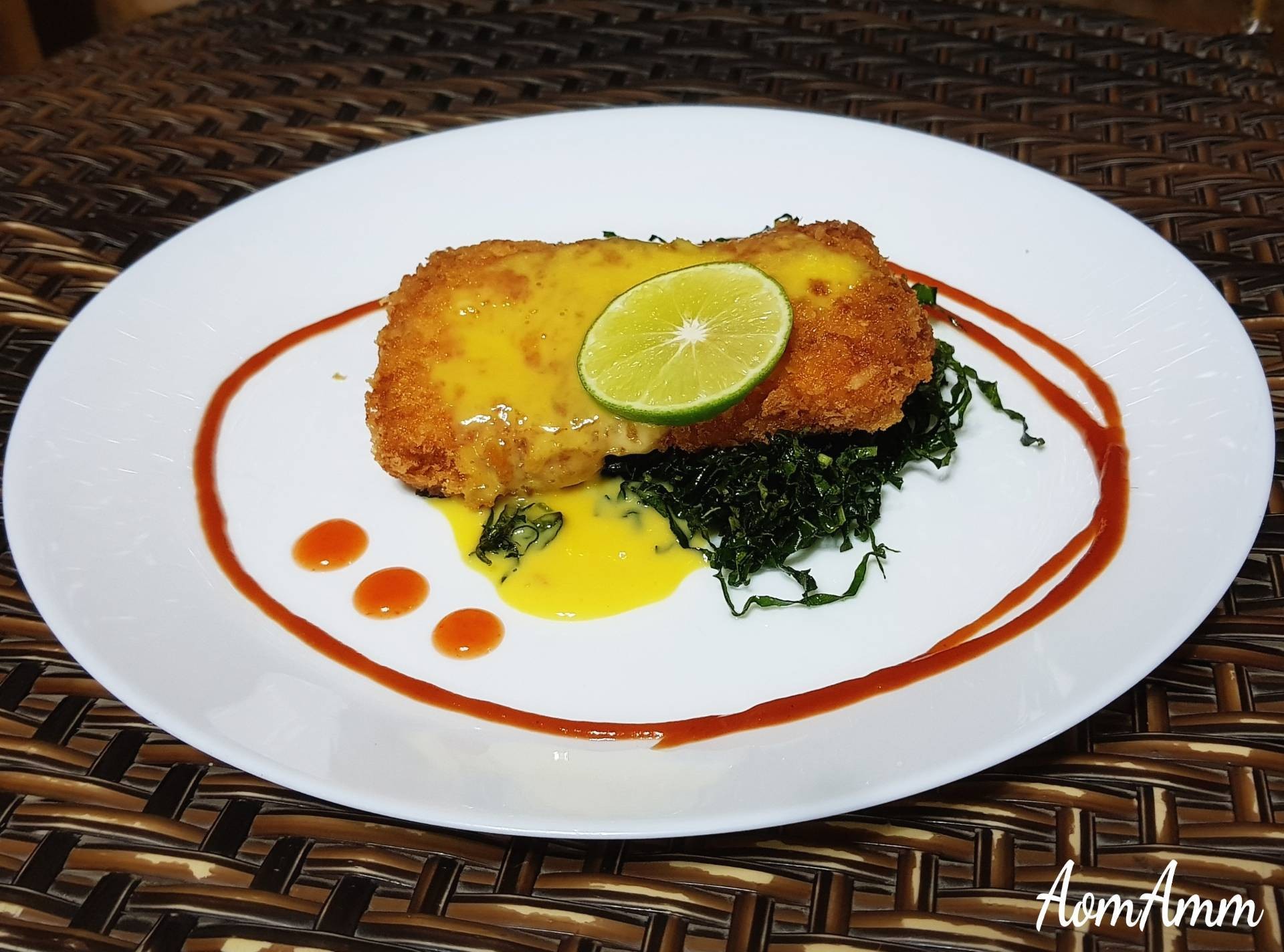 ไก่ทอดซอสมะนาว 🐔