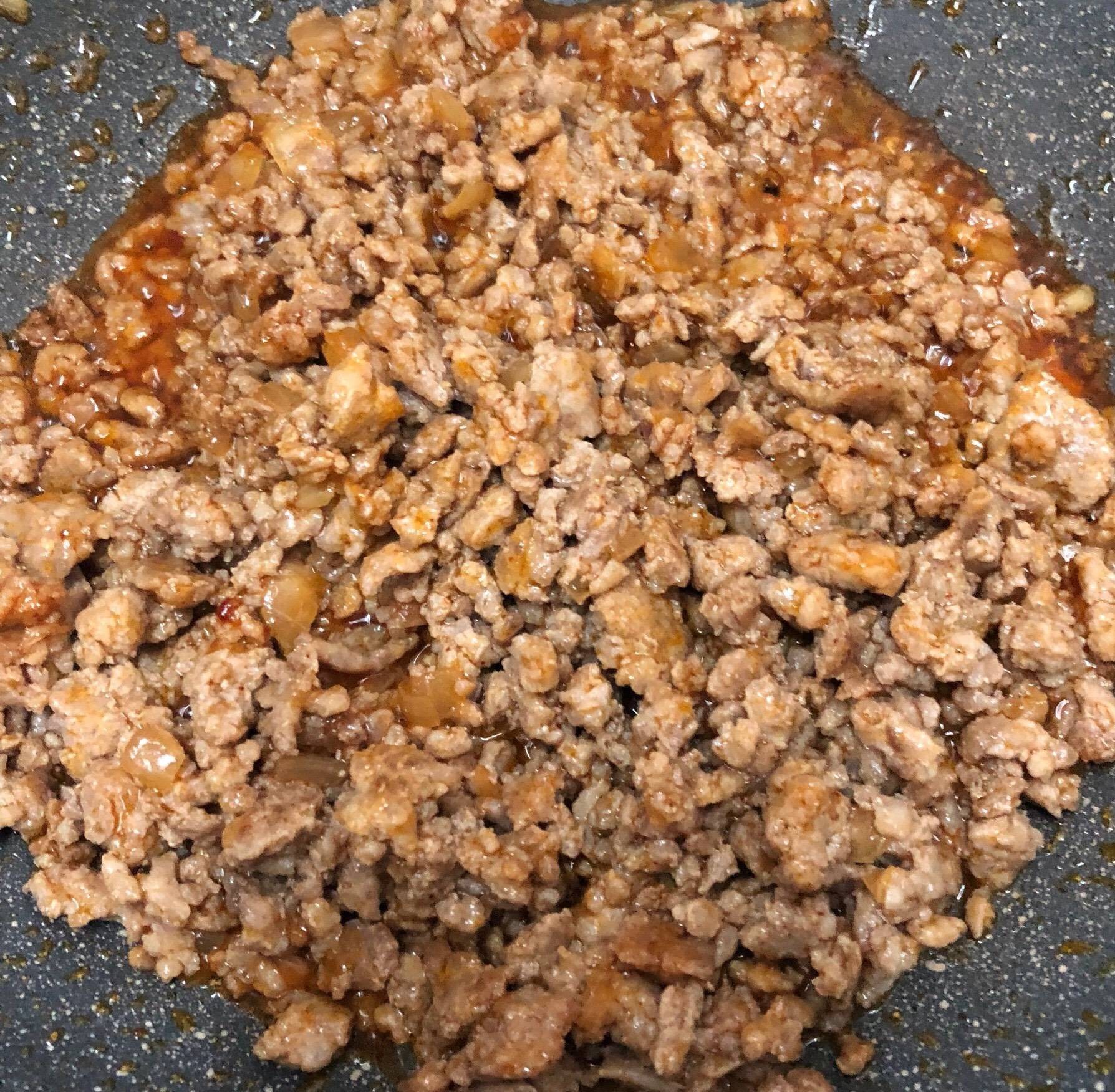 หมูสับผัดพริกเผา 