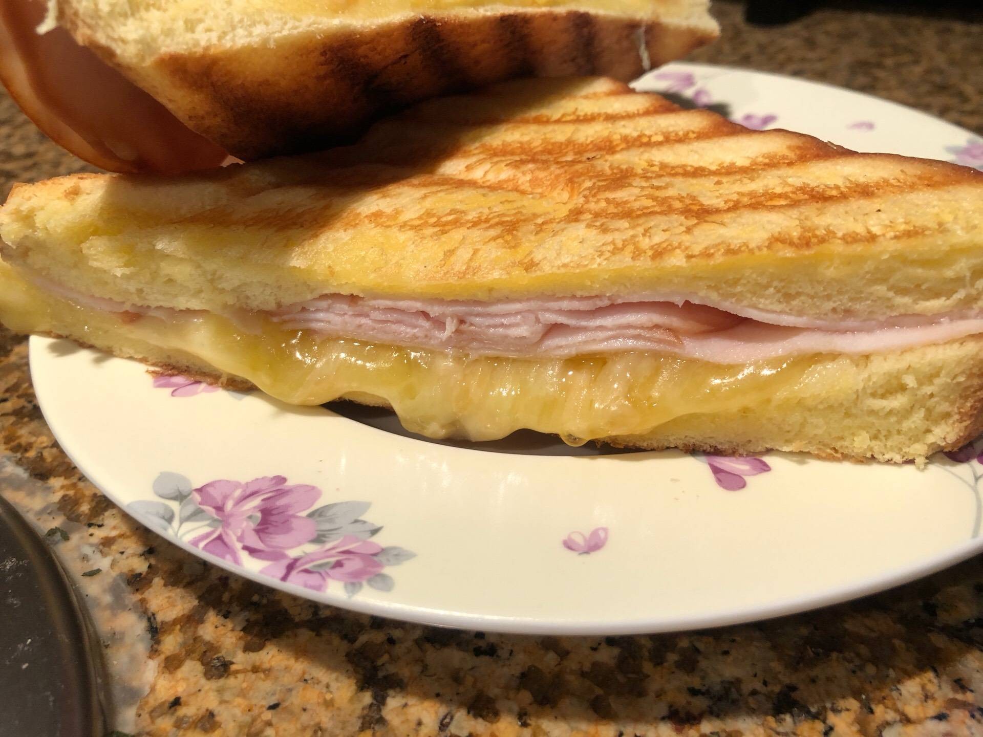 Grilled Ham Cheese Sandwich