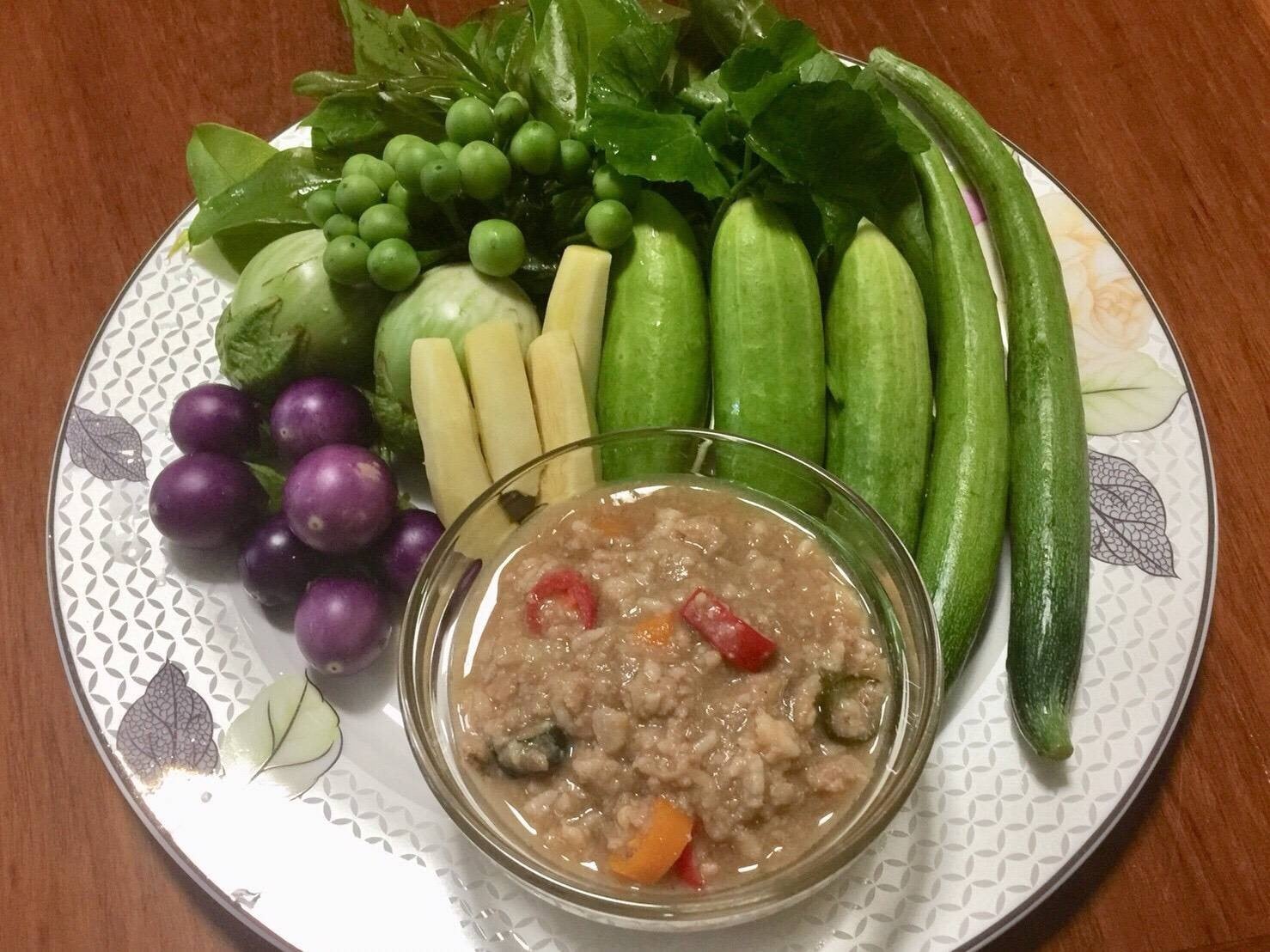 หลนปลาอินทรีย์เค็ม