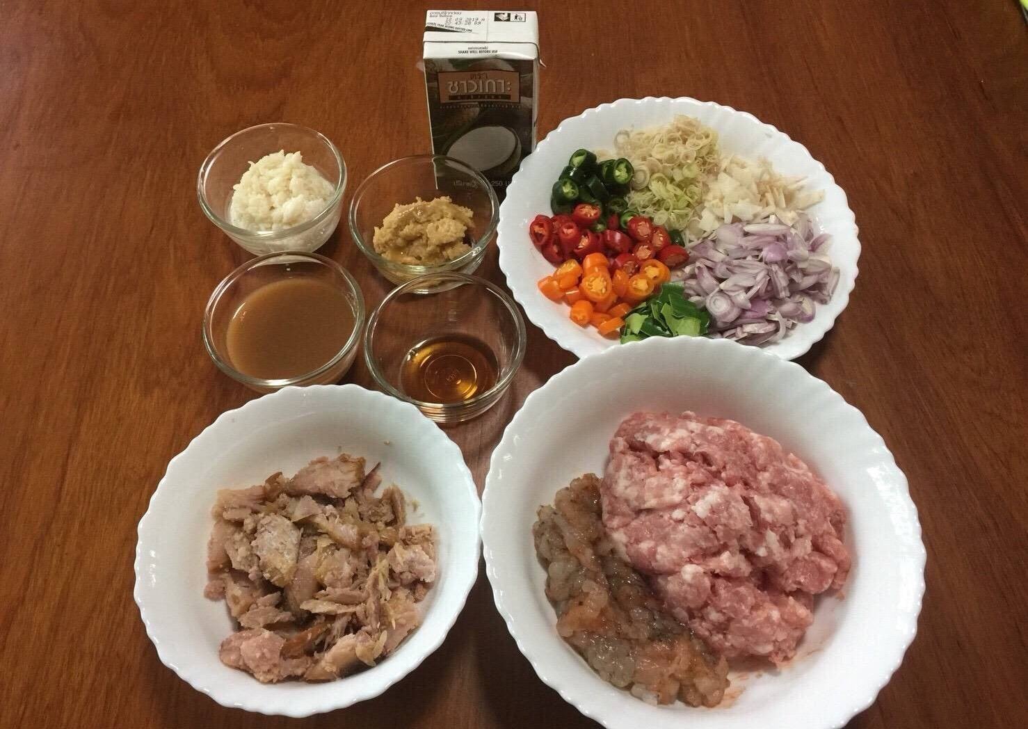 หลนปลาอินทรีย์เค็ม