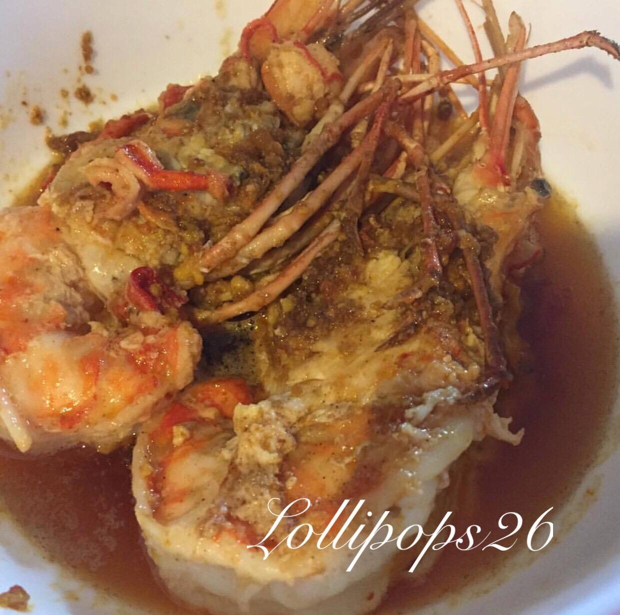 กุ้งแม่น้ำทอดเกลือ