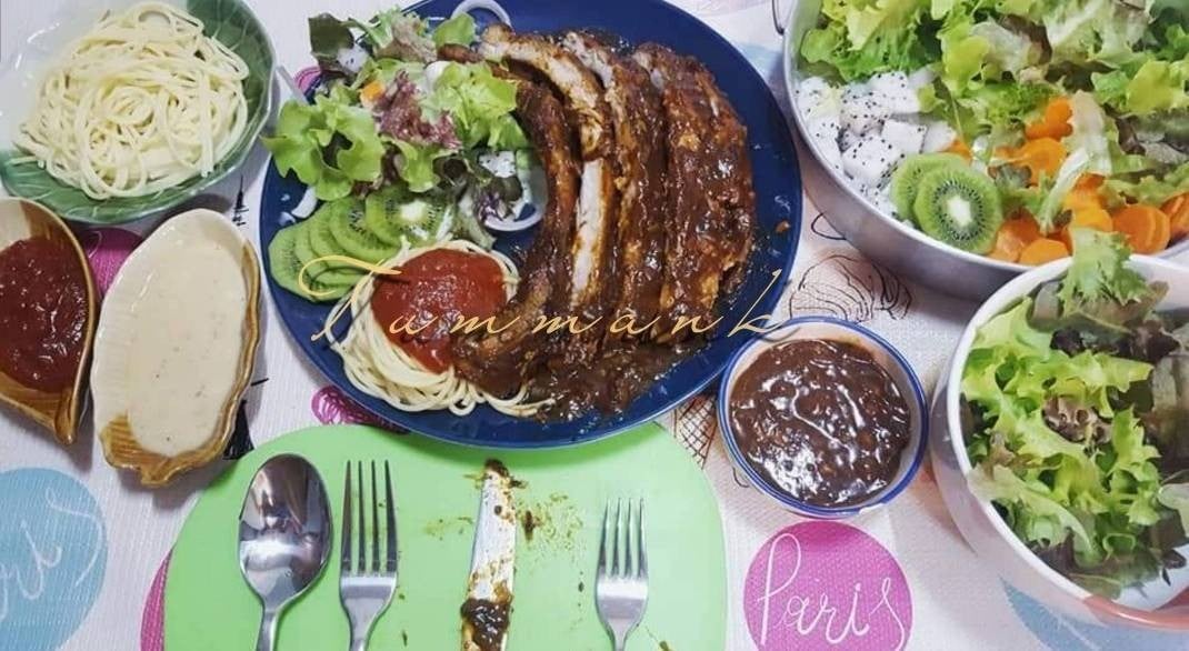 บาร์บีคิวซี่โครงหมู