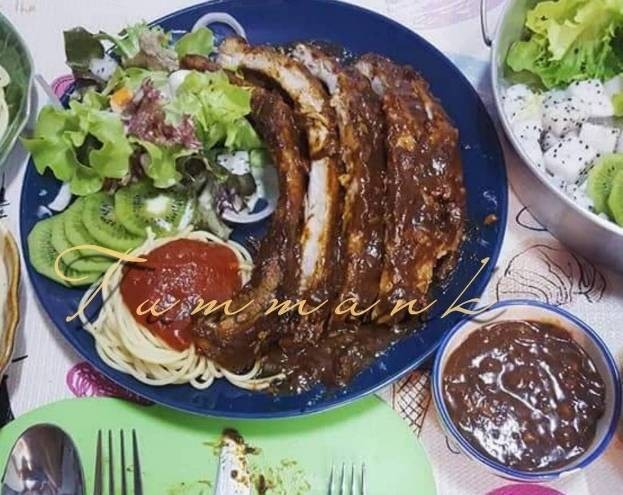 บาร์บีคิวซี่โครงหมู