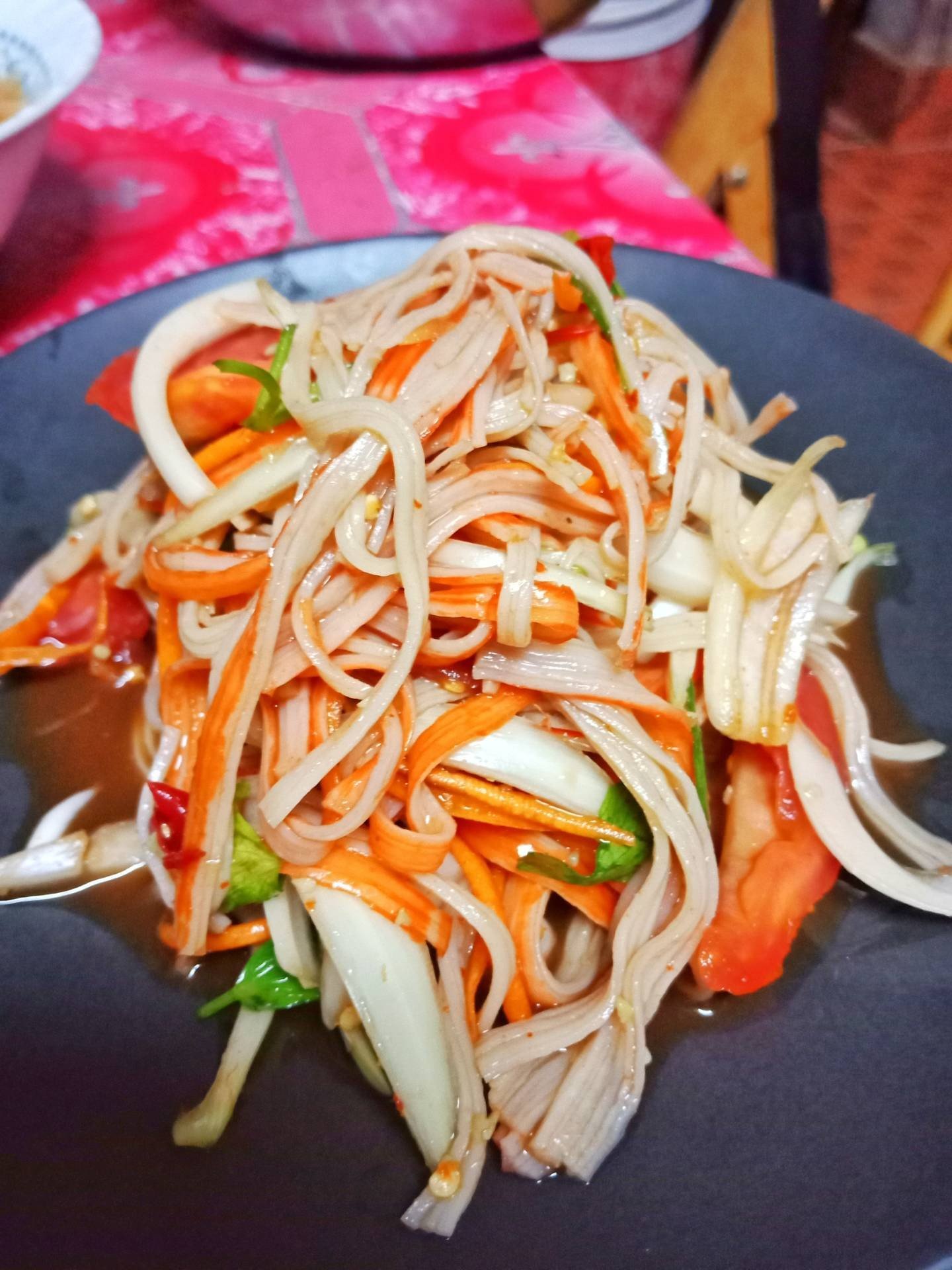 ยำปูอัดวาซาบิ