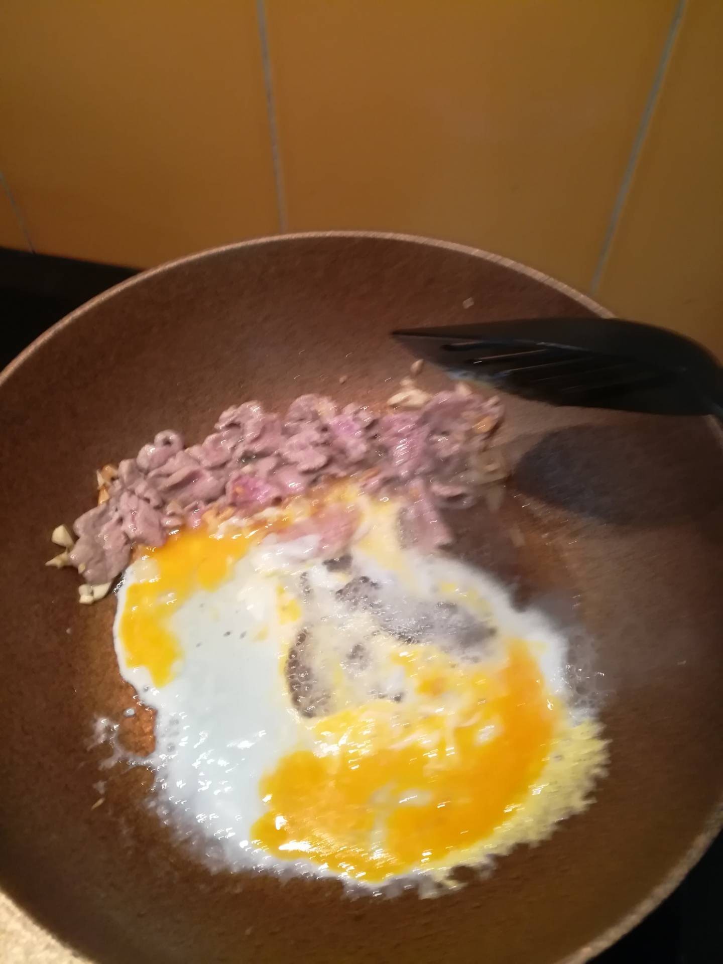 ฟักทองผัดไข่