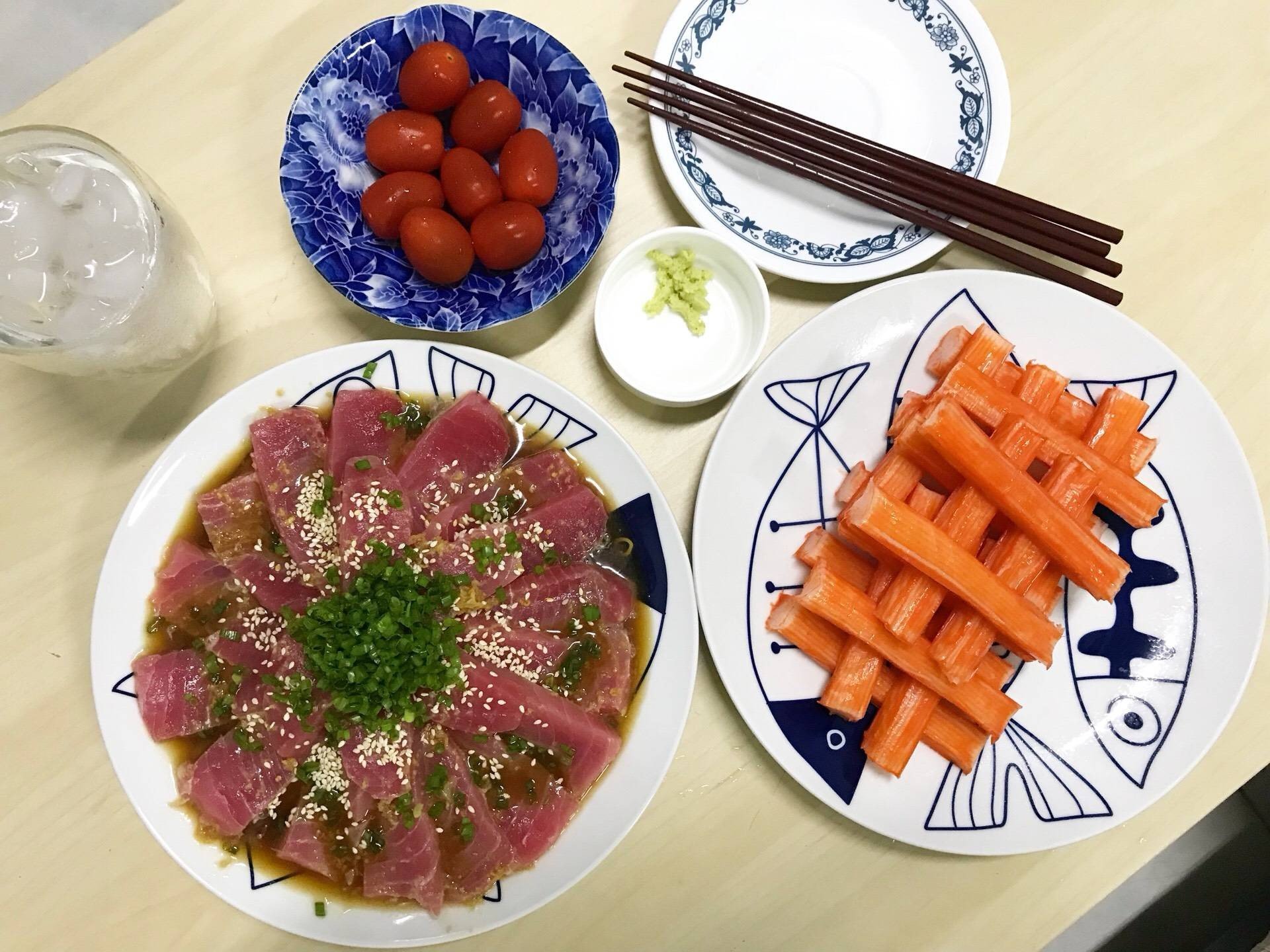 Tuna Tataki ทูน่า ทาทากิ