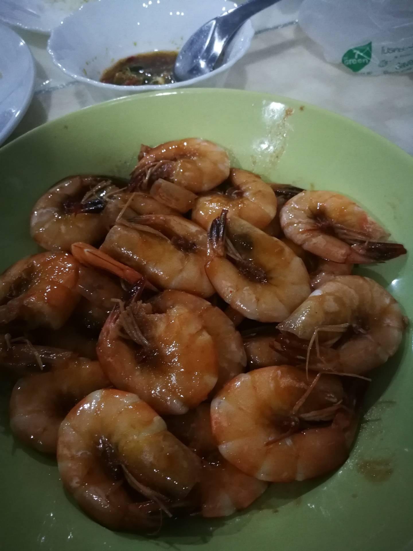 กุ้งอบสามรส