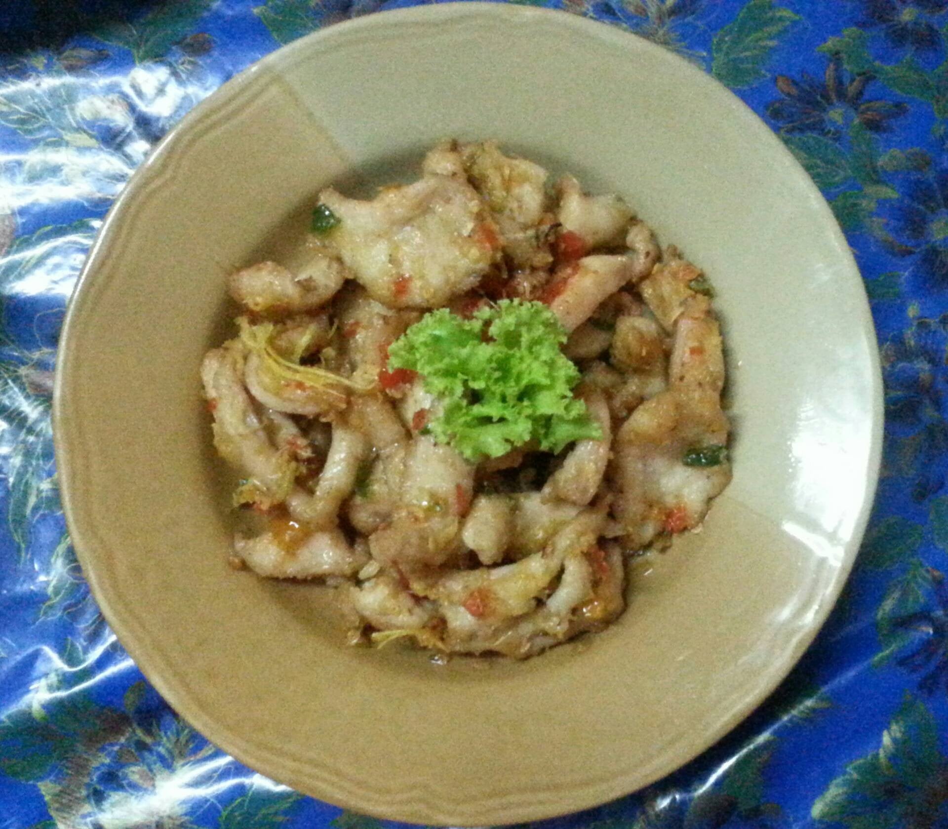 อกไก่คั่วเกลือ