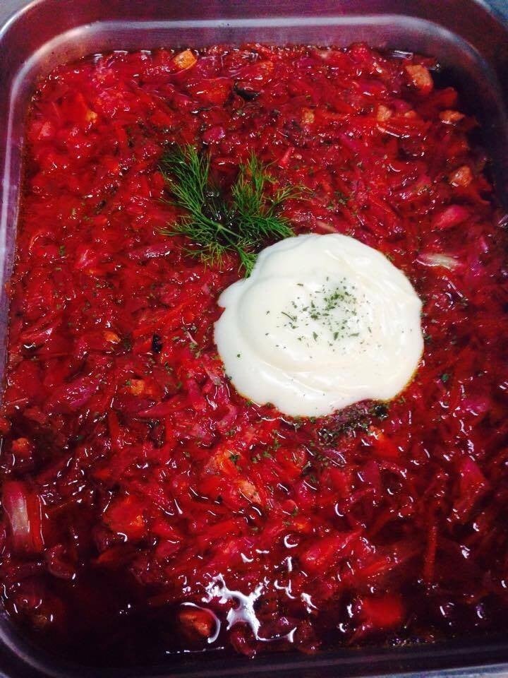 Borsch ซุปบีทรูท