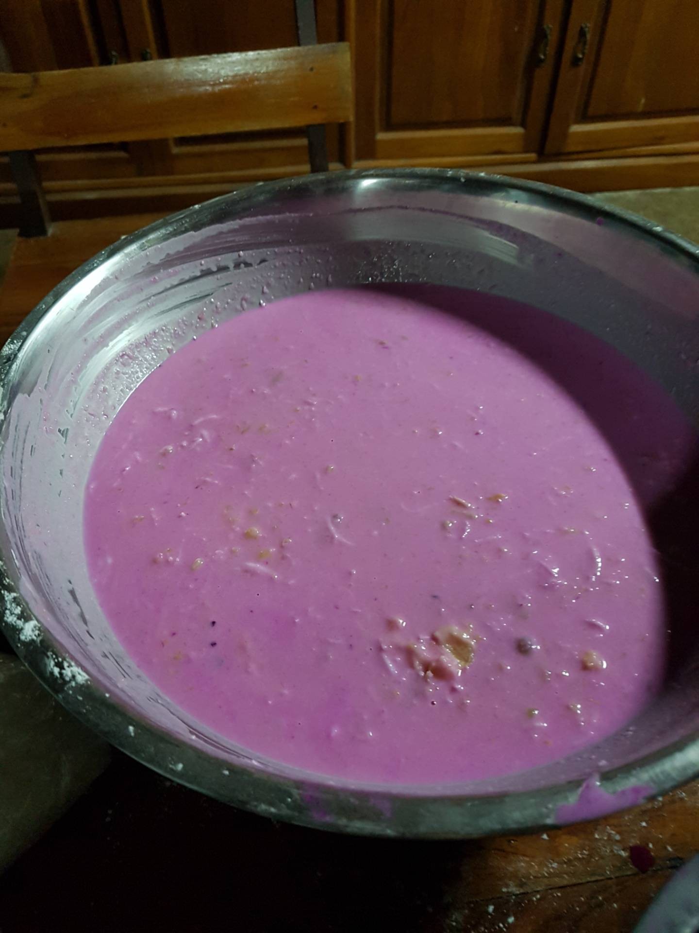 ขนมมันม่วงนึ่ง