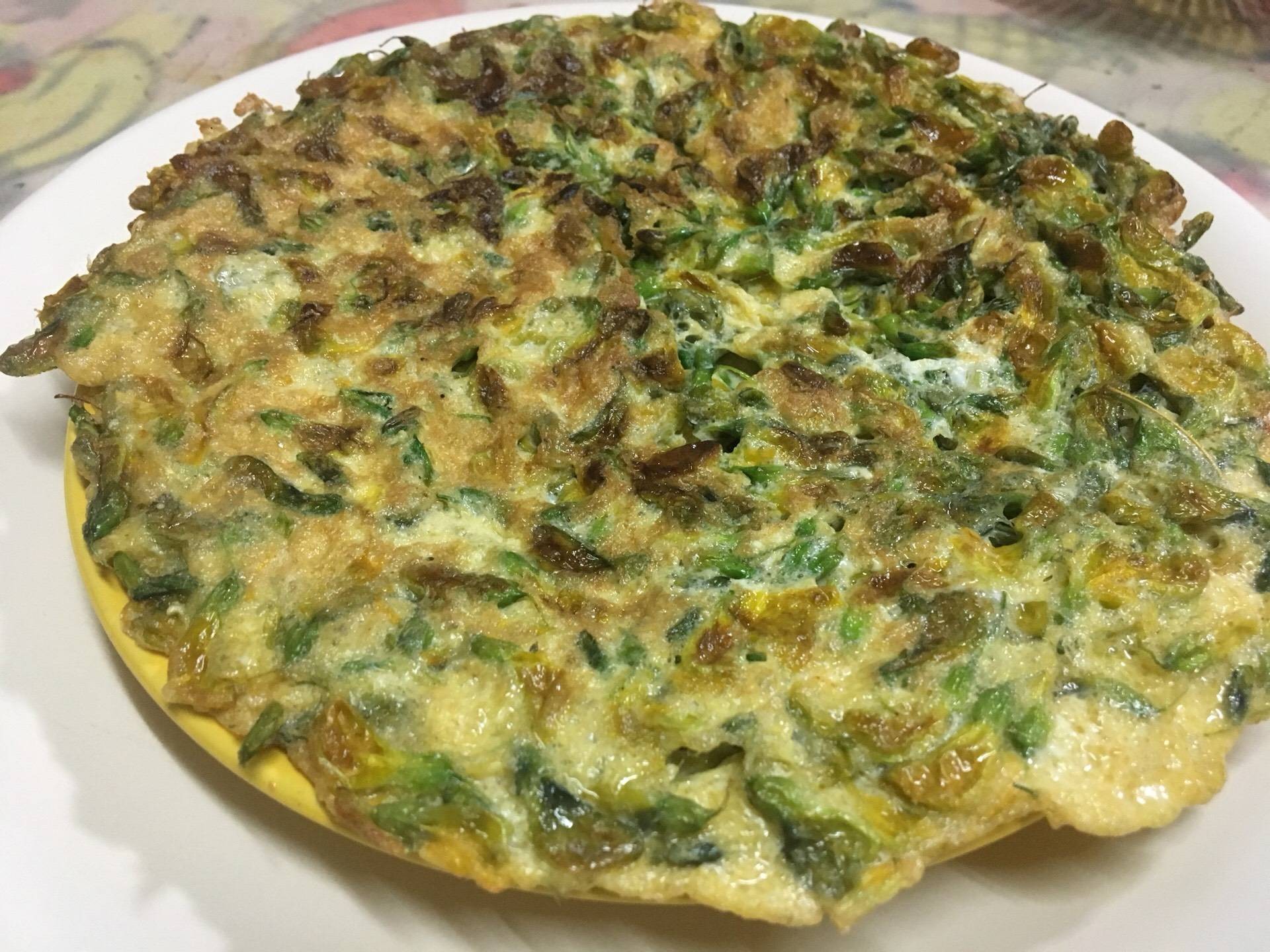 ไข่เจียวดอกโสน