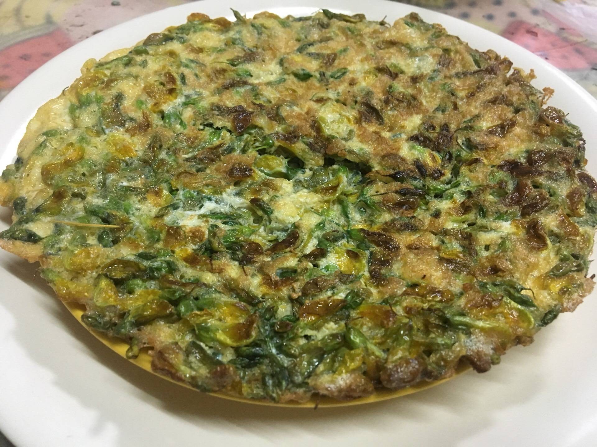 ไข่เจียวดอกโสน