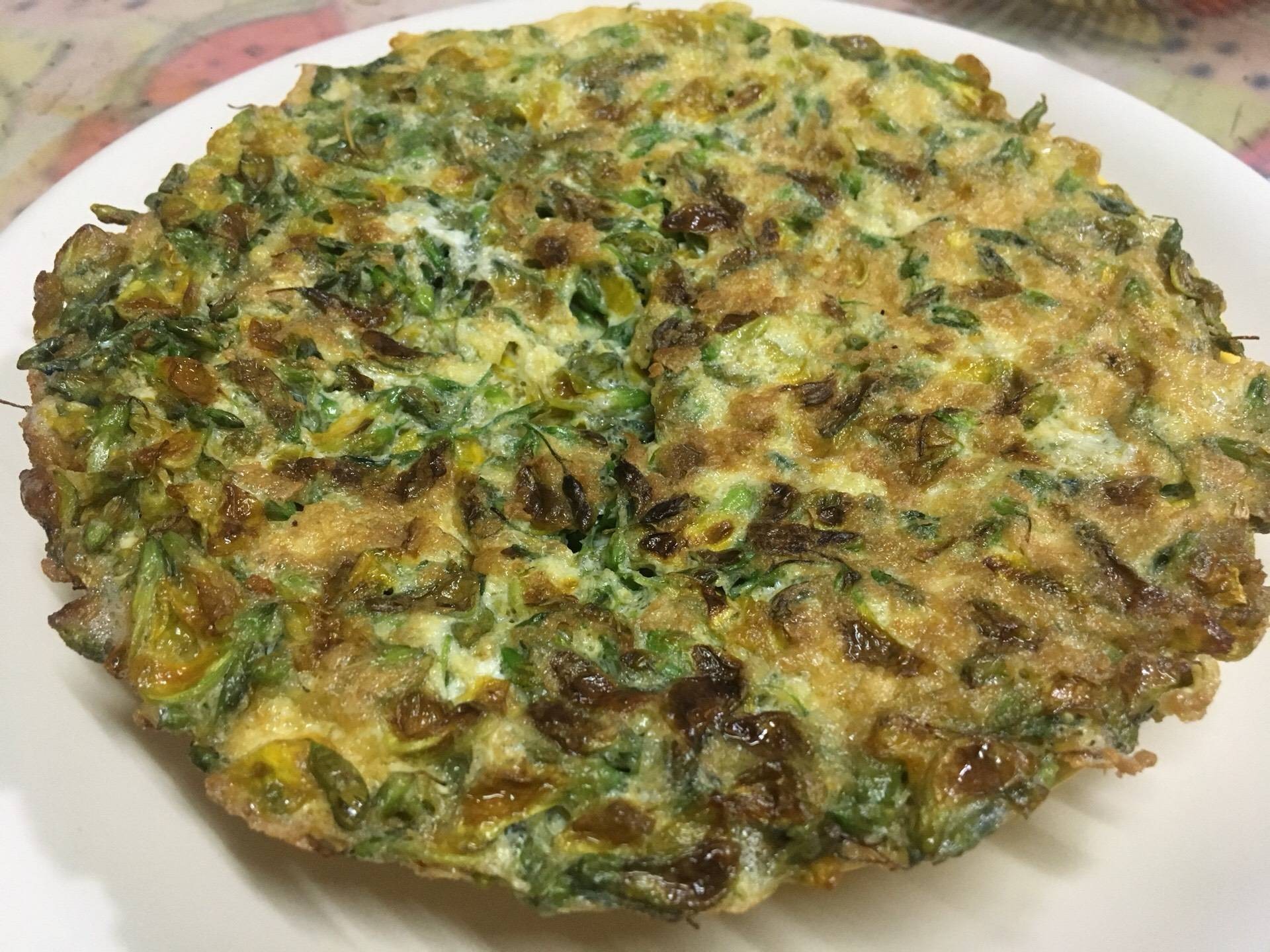 ไข่เจียวดอกโสน
