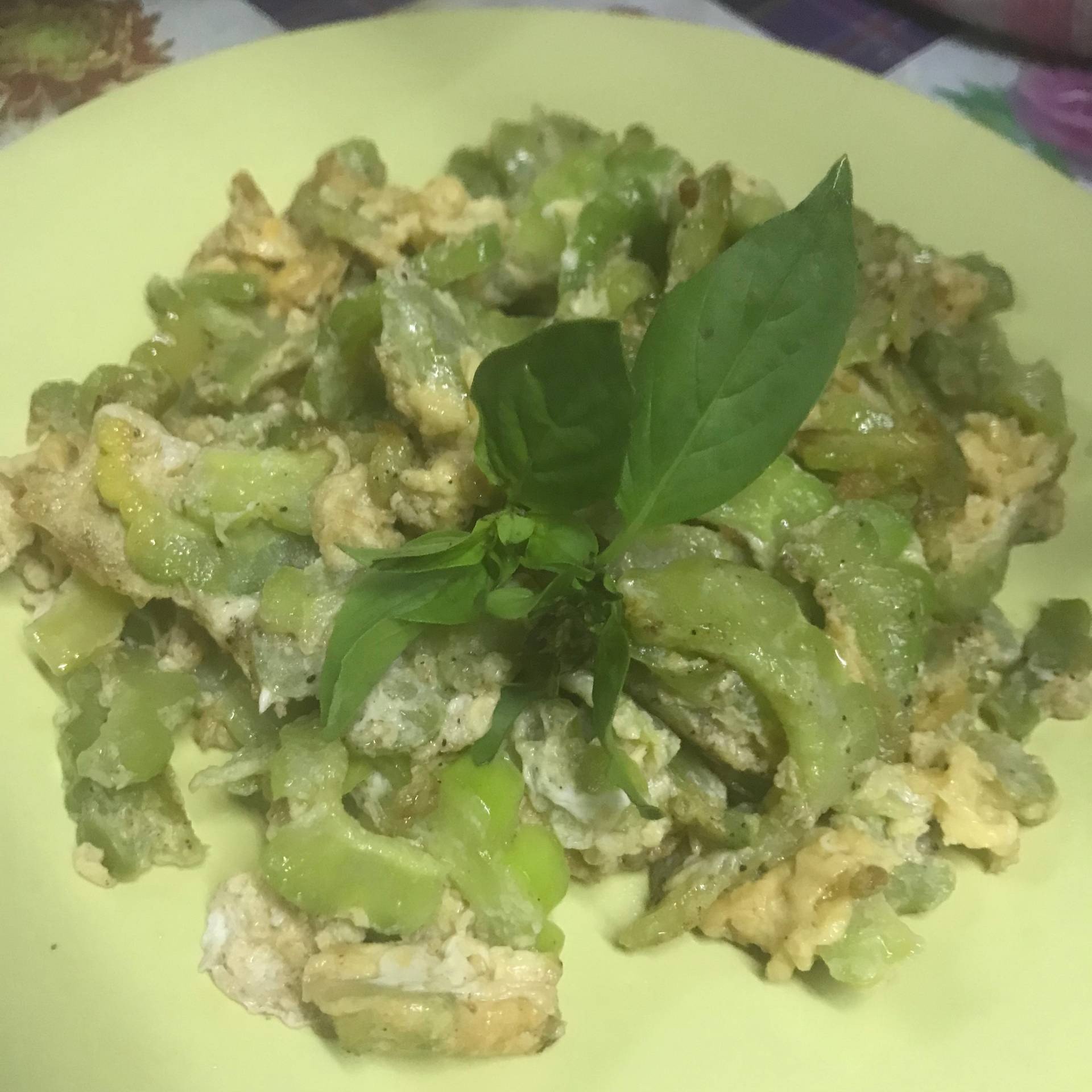 ผัดมะระใส่ไข่