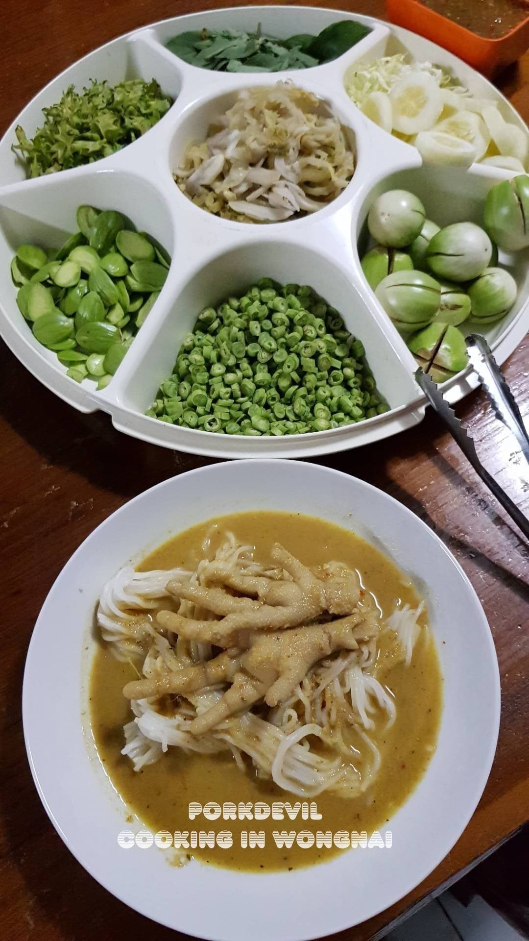 ขนมจีนน้ำยาปักษ์ใต้