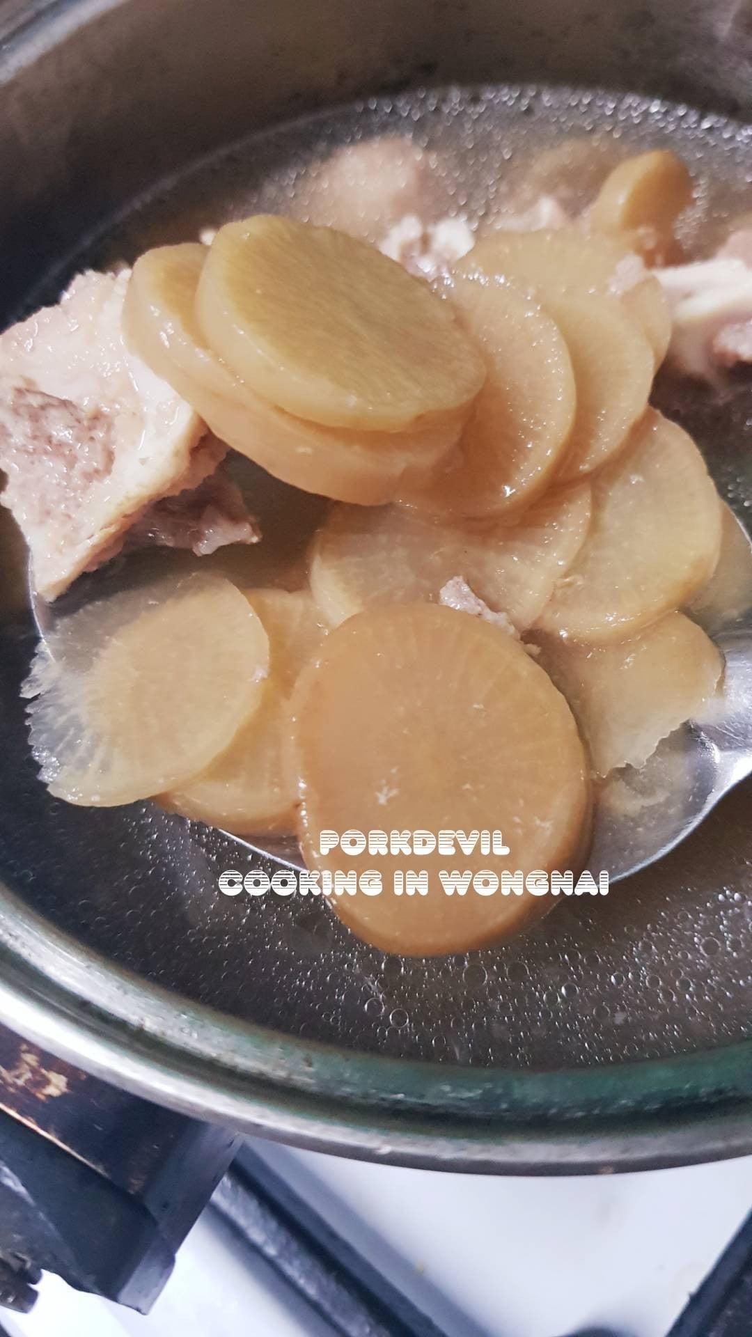 ต้มหัวไชโป้ว
