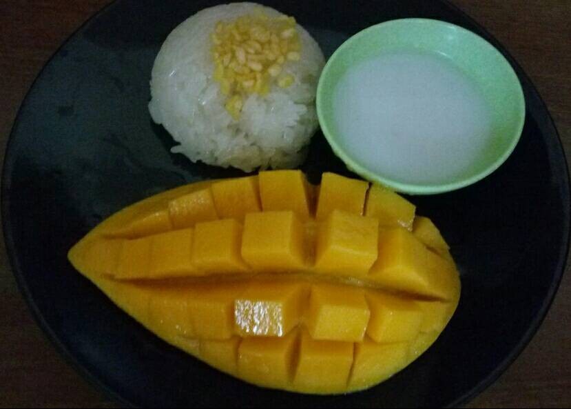 ข้าวเหนียวมะม่วง ง่ายๆ