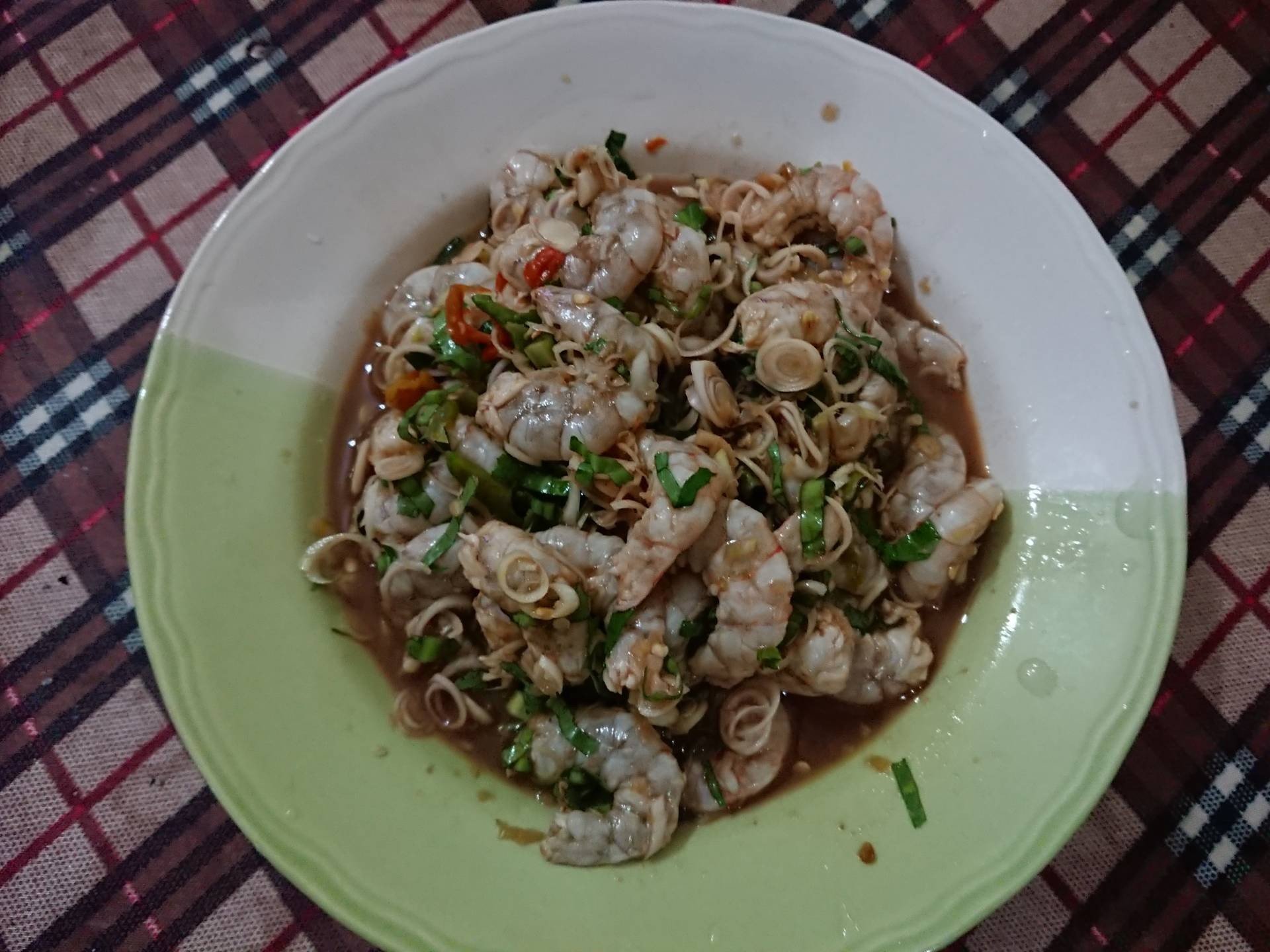 พล่ากุ้งสด