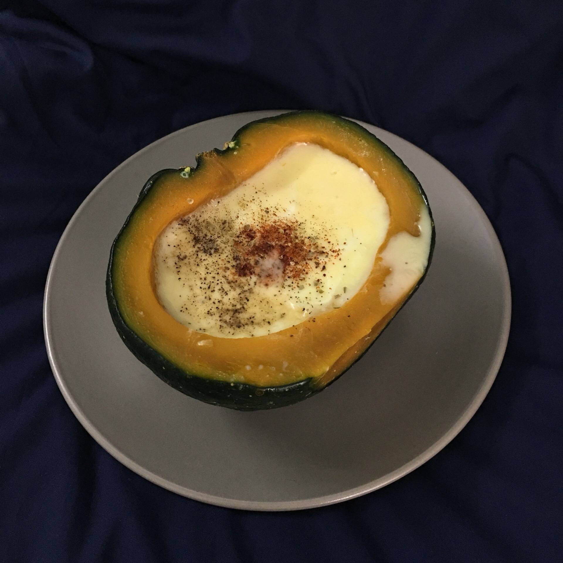 Pumpkin, Egg and Cheese ฟักทอง ไข่ ชีส