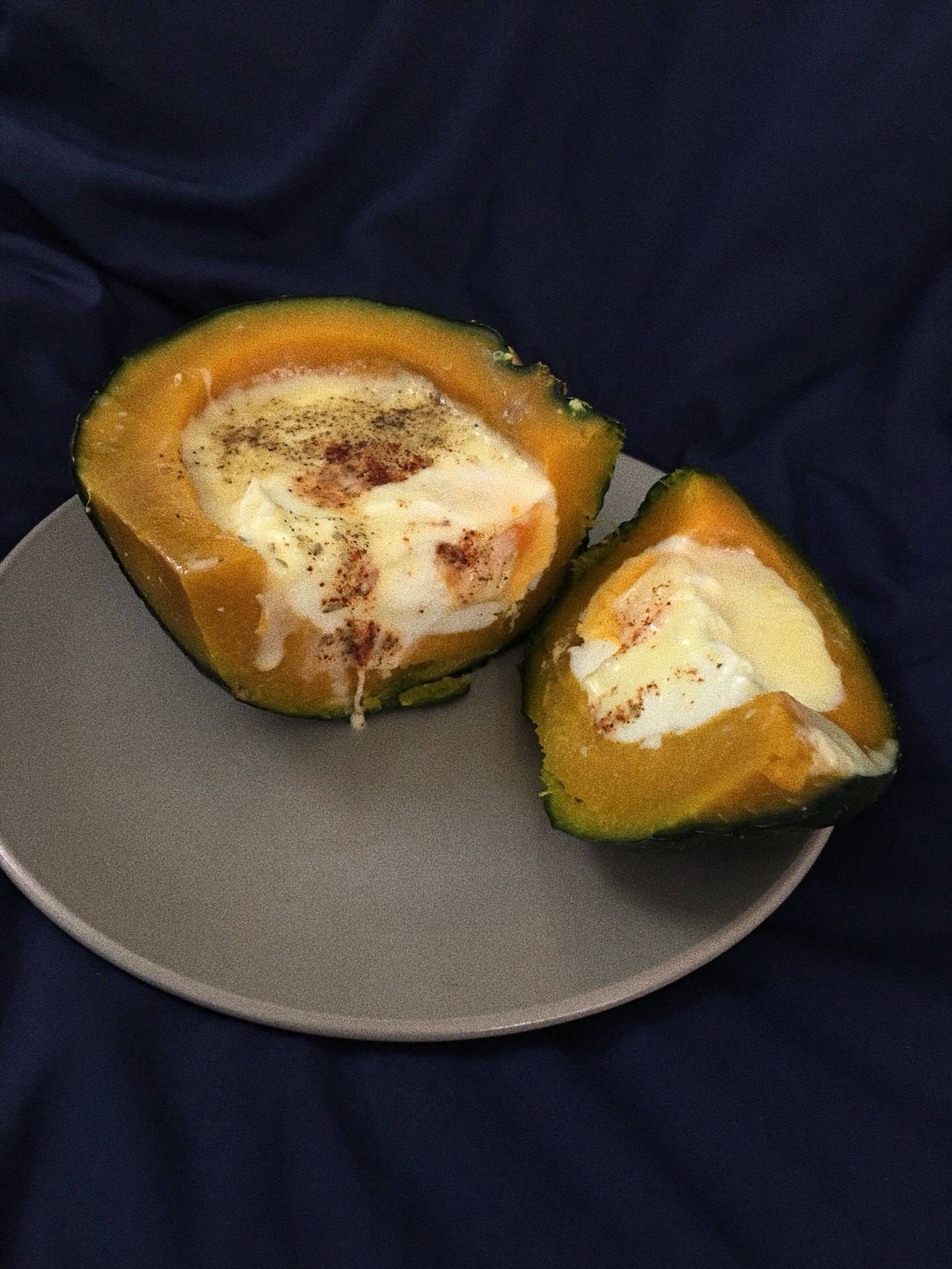 Pumpkin, Egg and Cheese ฟักทอง ไข่ ชีส