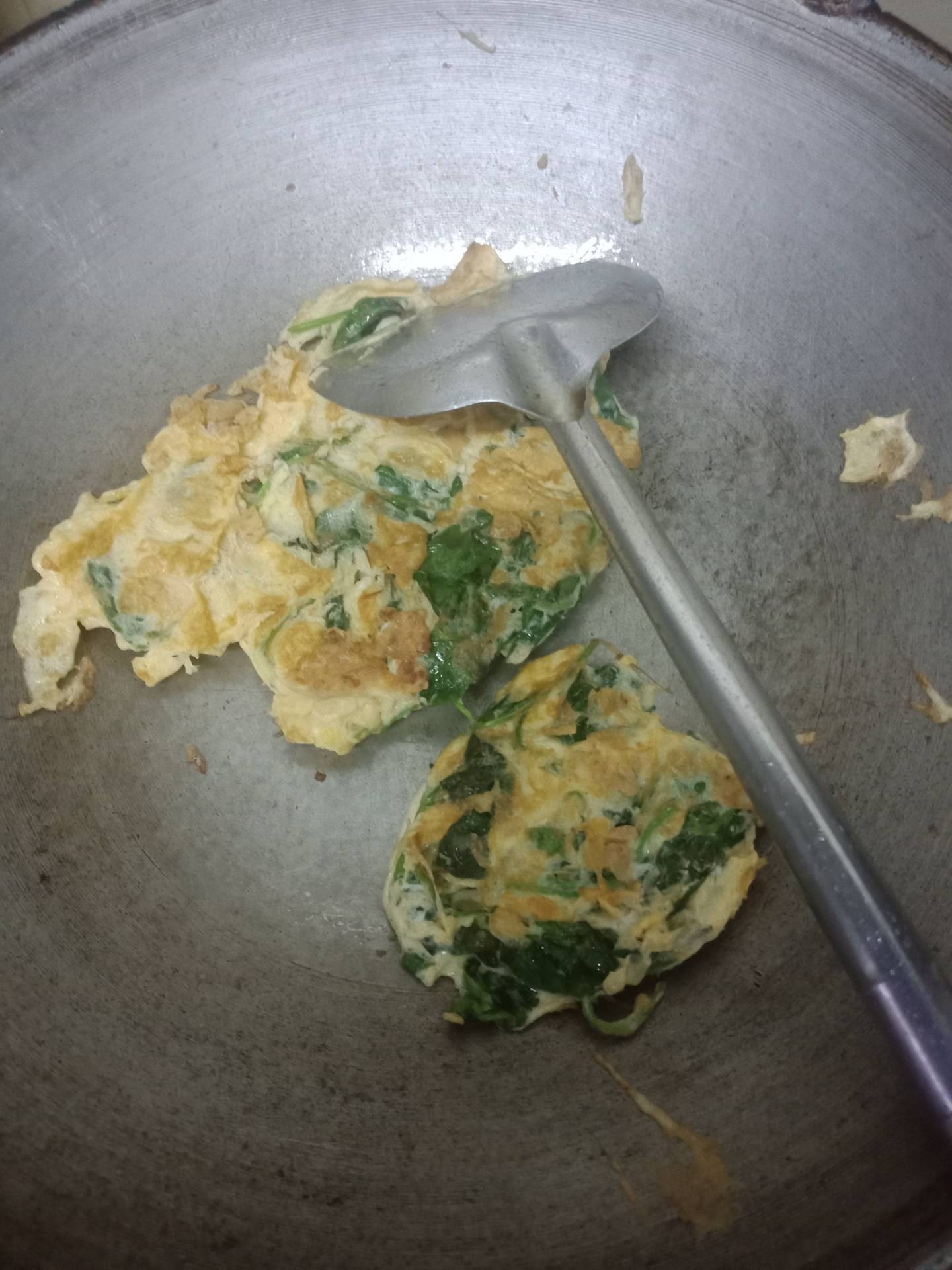 ไข่เจียวใบตำลึง
ข้าวต้มร้อนๆ