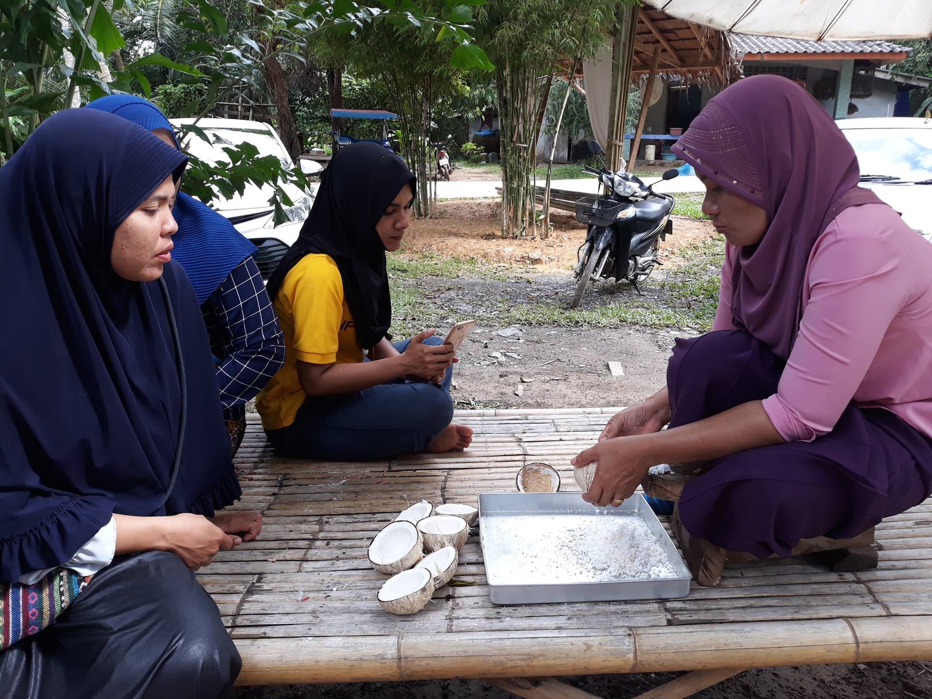 รวบรวมรูปภาพ กิจกรรมการทำอาหารบ้านทุ่งหยีเพ็ง