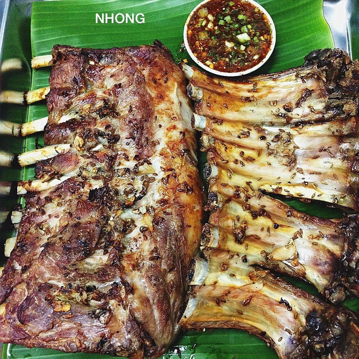 ซี่โครงหมูย่าง
