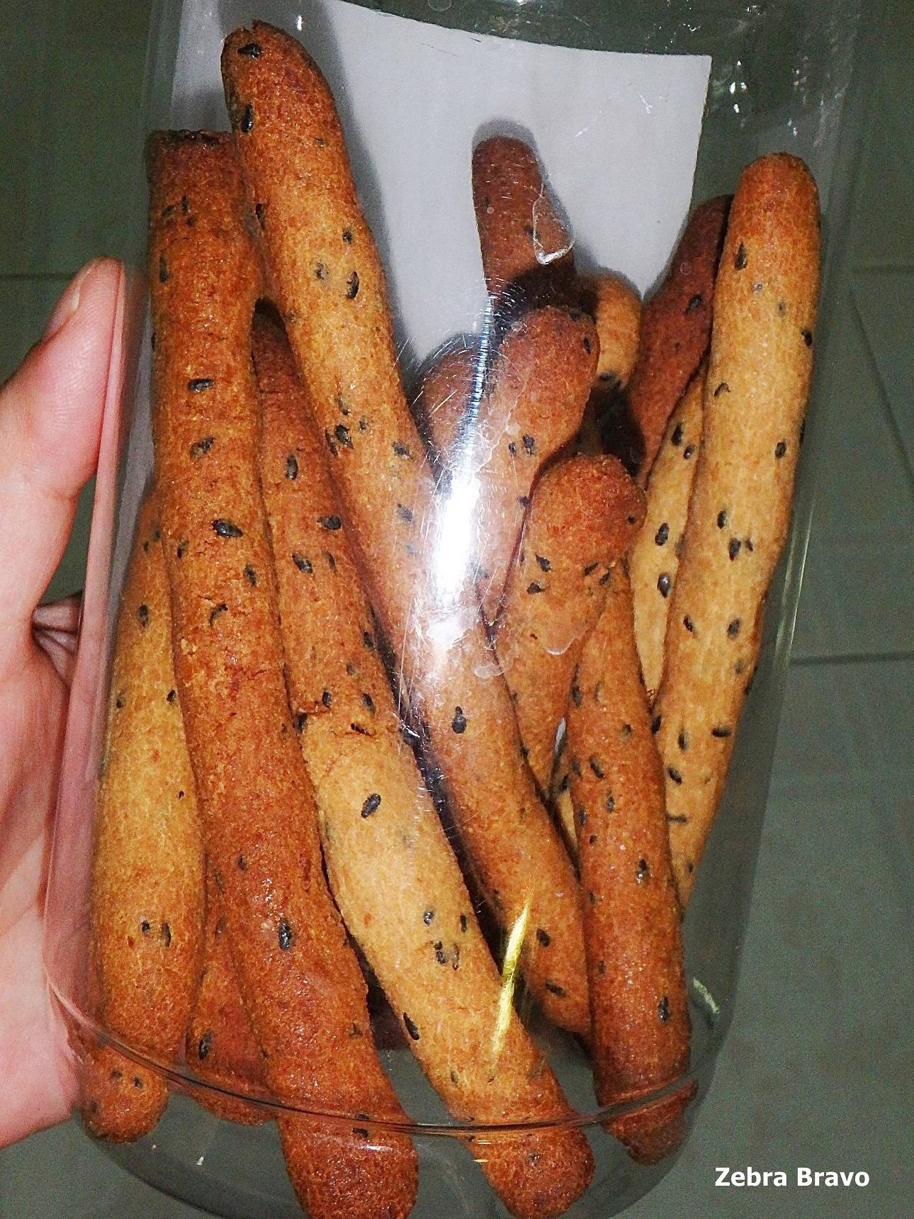 ขนมปังขาไก่งาดำ (เจ)